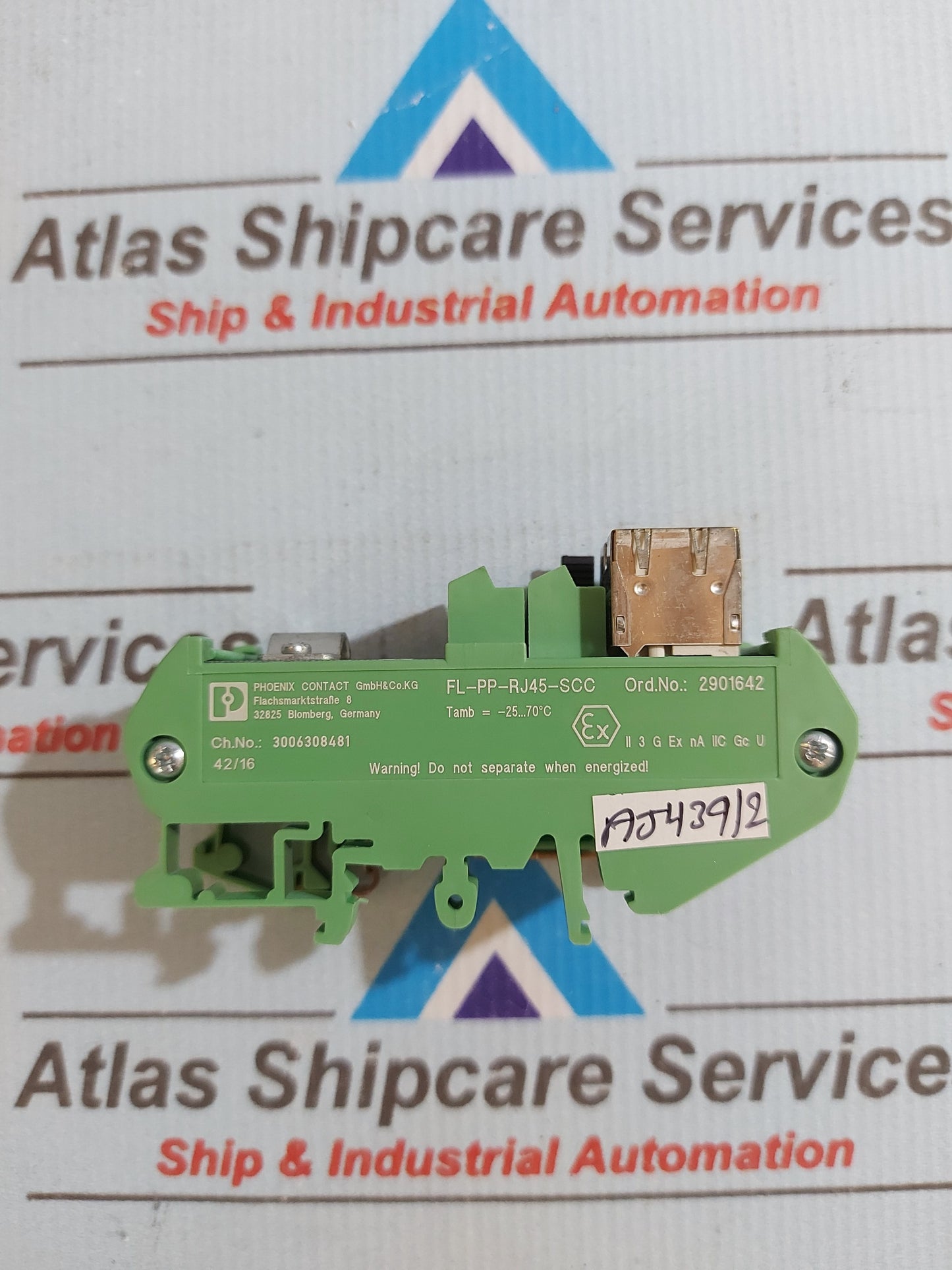 PHOENIX CONTACT FL-PP-RJ45-SCC PATCH PANEL 2901642
