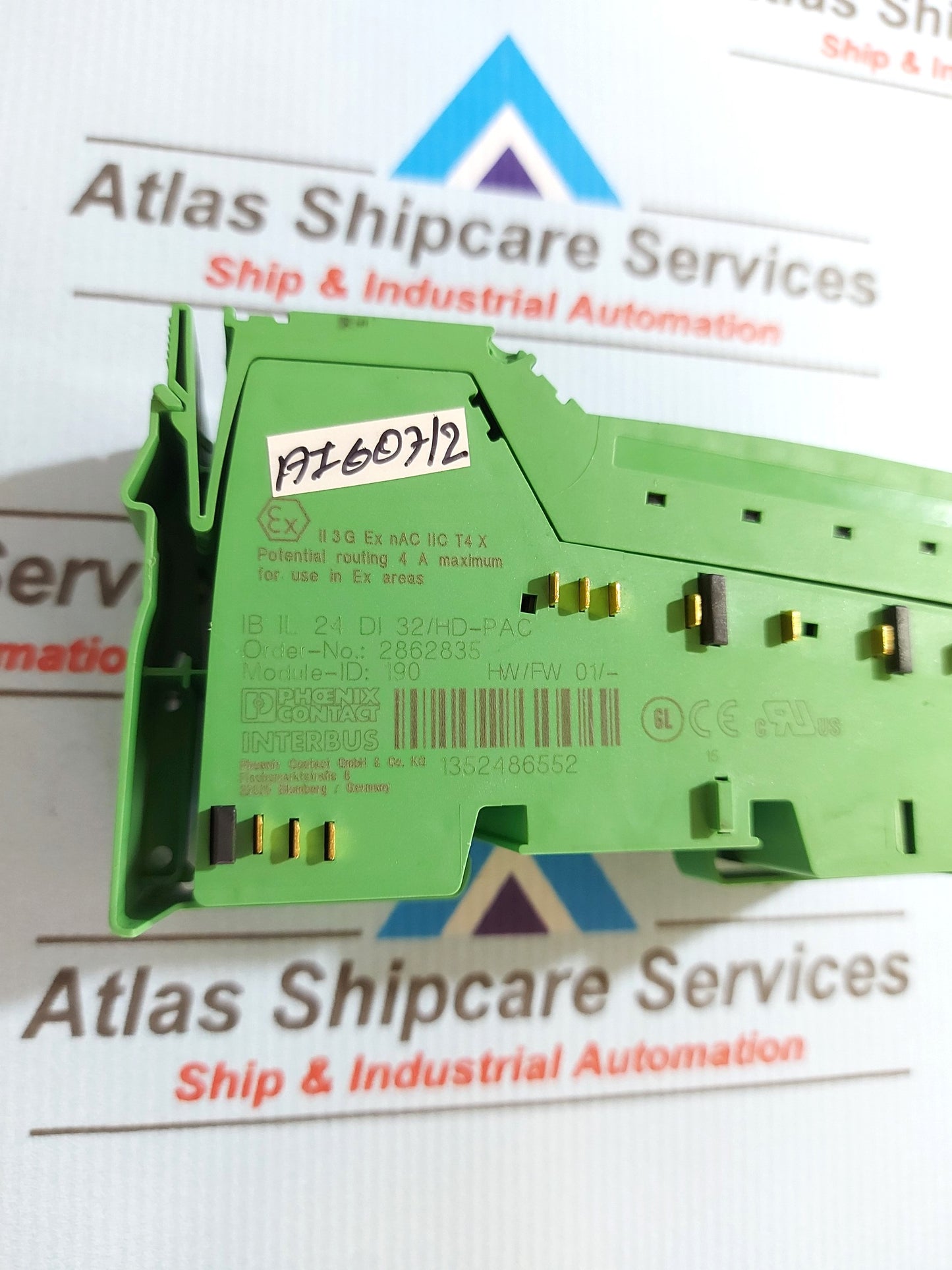 PHOENIX CONTACT IB IL DI 32/HD-PAC INTERBUS DIGITAL INPUT MODULE