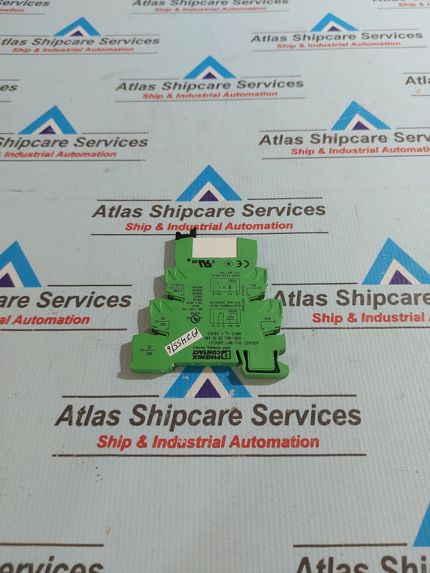 PHOENIX CONTACT PLC-BPT-24DC/21 RELAY BASE WITH RELAY 2961105