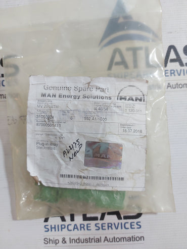 PHOENIX CONTACT PLC-BPT-24UC/21-21 POWER RELAY WITH RELAY SOCKET 29 00 284