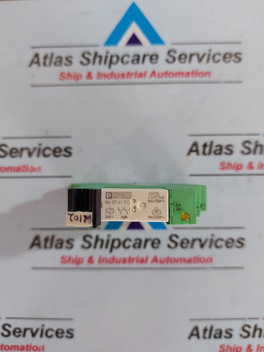 PHOENIX CONTACT PLC-BSC-24DC/21-21 RELAY BASE 2967015