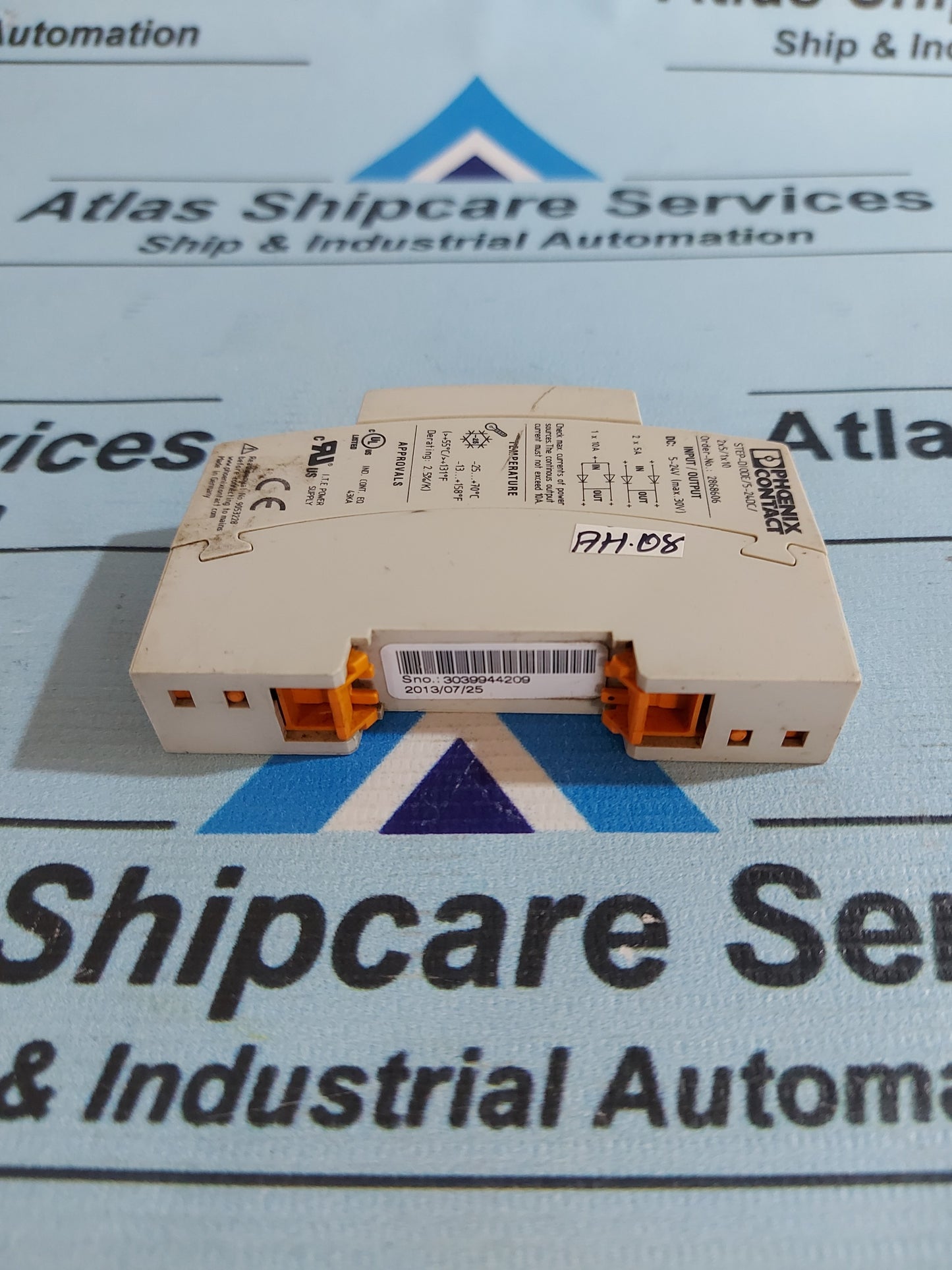 PHOENIX CONTACT STEP-DIODE/5-24DC/2x5/1x10 REDUNDANCY MODULE