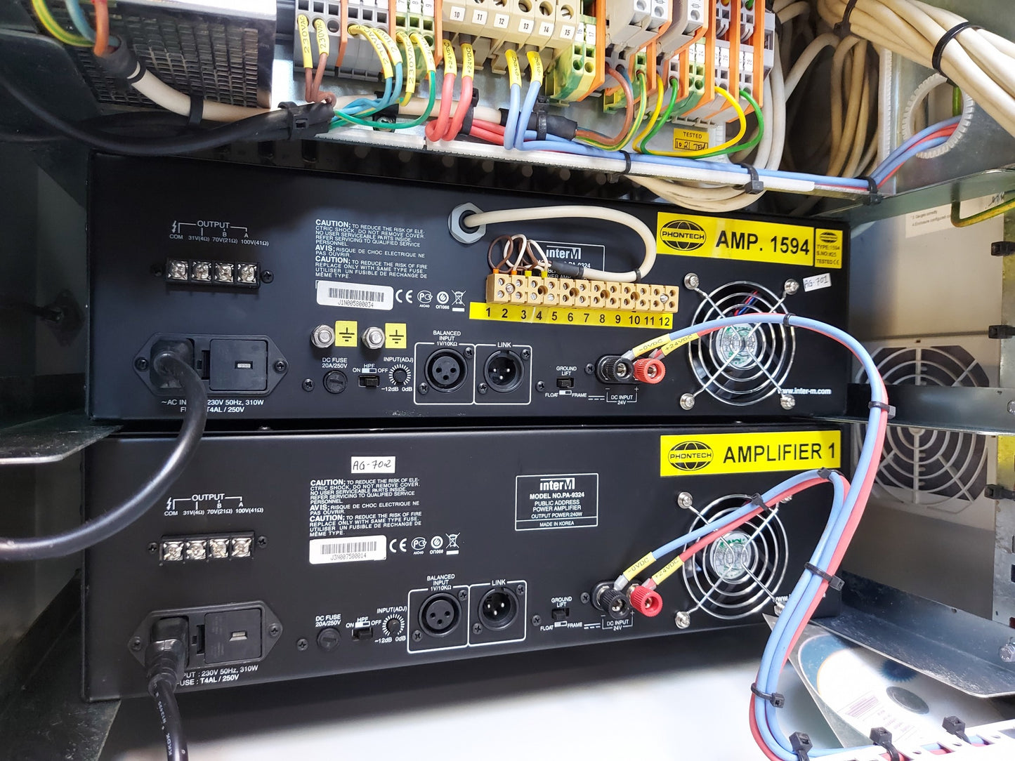 PHONTECH 6100 TELEPHONE EXCHANGE SYSTEM AG703