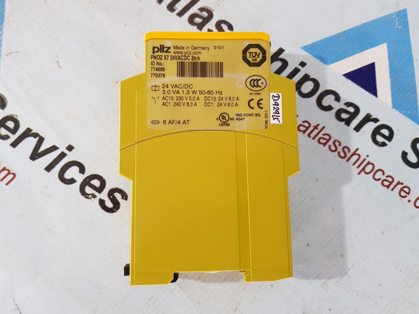 PILZ PNOZ X7 24VACDC 2N/O SAFETY RELAY