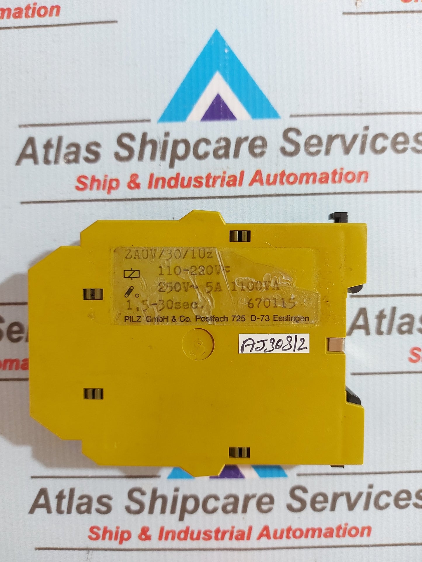 PILZ ZAUV/30/1UZ SAFETY RELAY 670115