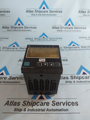 PMA KS 42-1 UNIVERSAL KS42-110-0000E-G00 TEMPERATURE CONTROLLER 90-250V AC