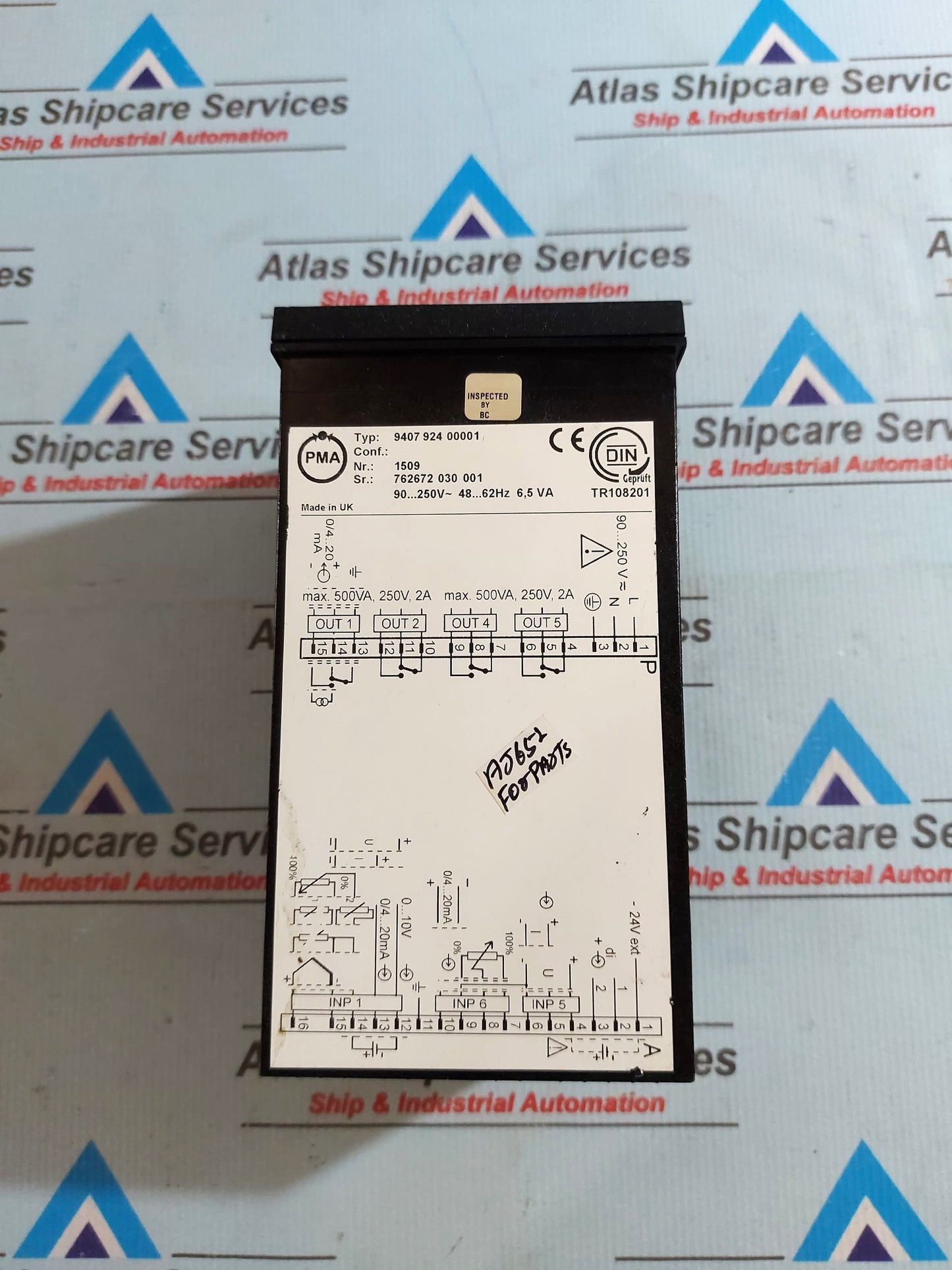 PMA KS 94 TEMPERATURE CONTROLLER 9407 924 00001