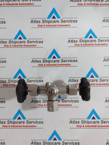 PN400 1.4571 PRESSURE GAUGE SHUT-OFF VALVE