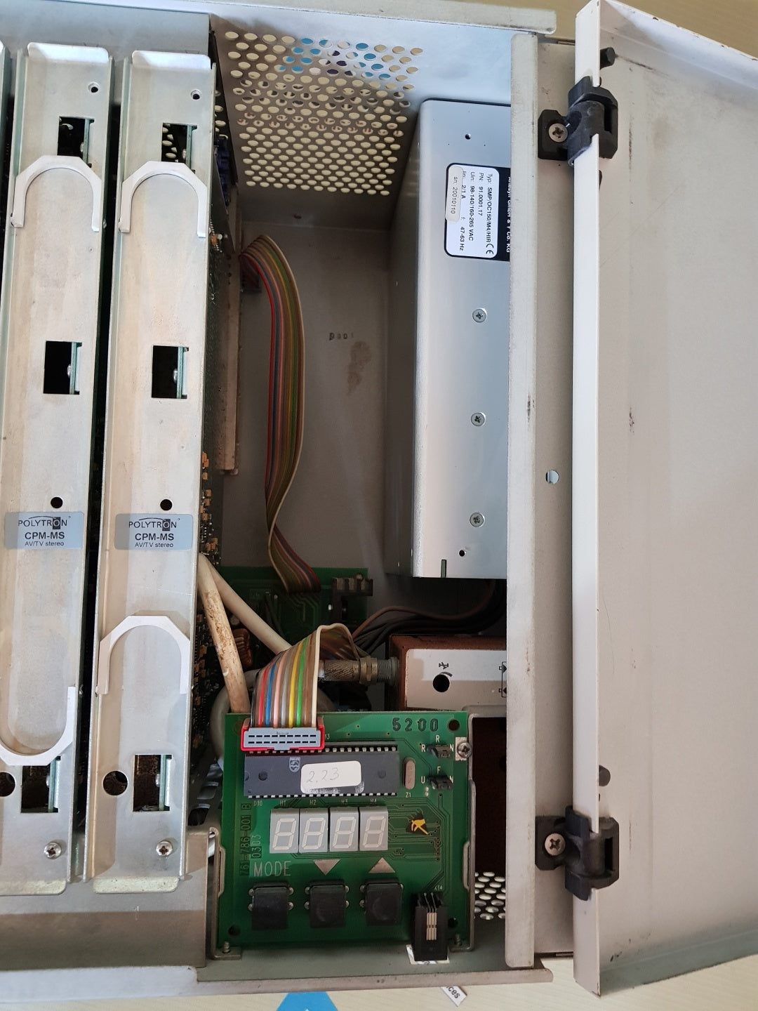 POLYTRON POLYMASTER CPU 8000 CHANNEL PROCESSING UNIT