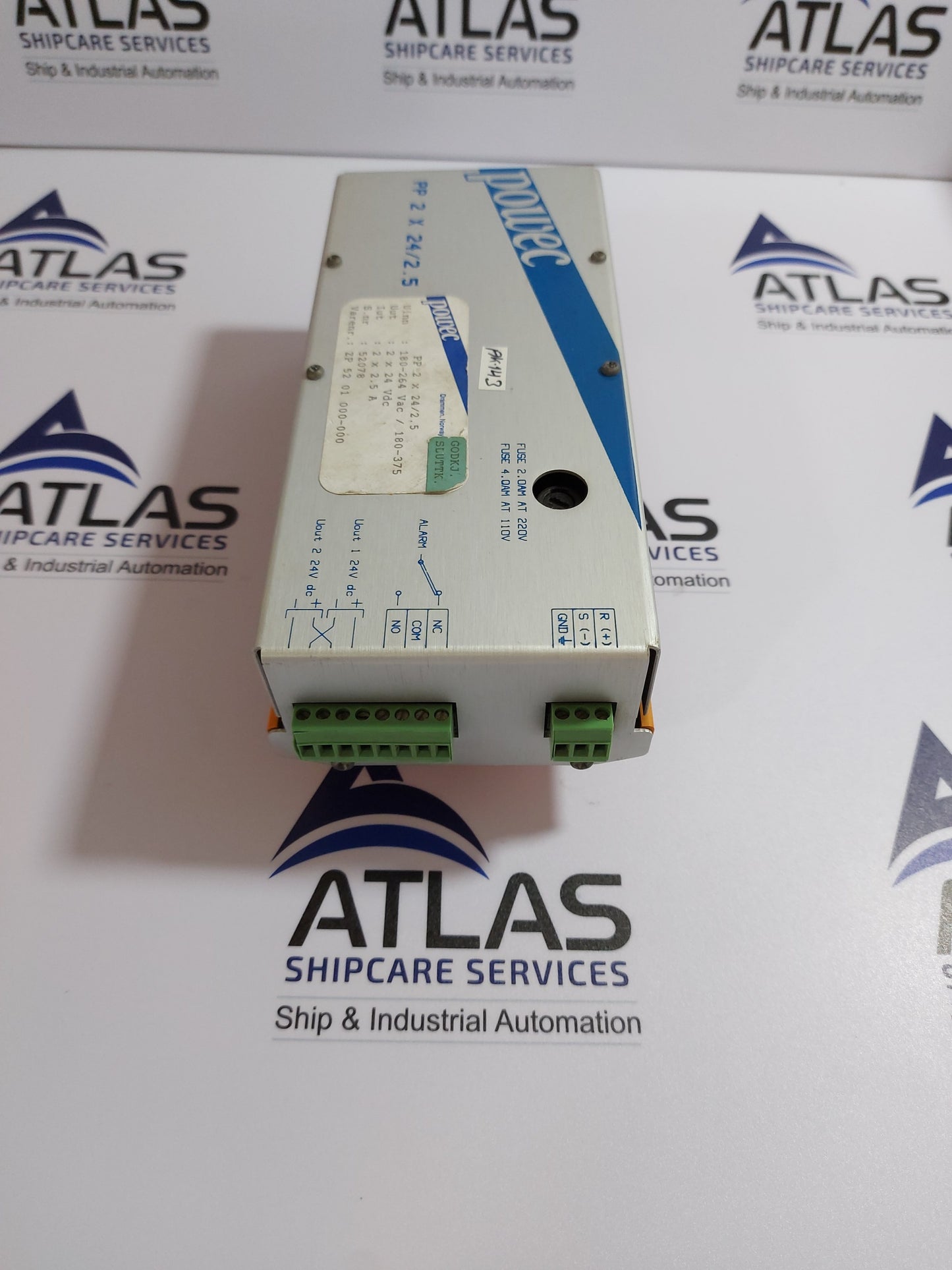 POWEC PP 2 X 24/2.5 POWER SUPPLY MODULE