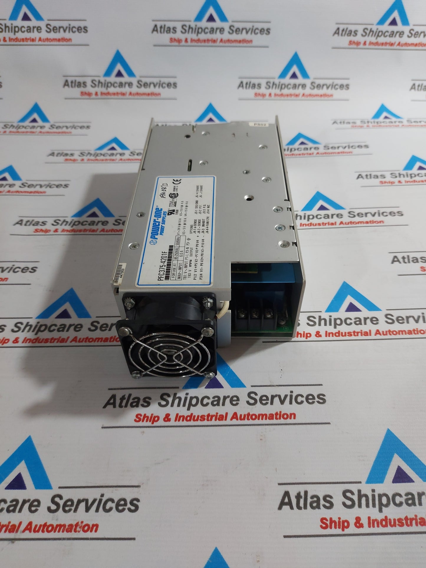 POWER-ONE PFC375-4201F POWER SUPPLY MODULE 85-250VAC 50/60Hz