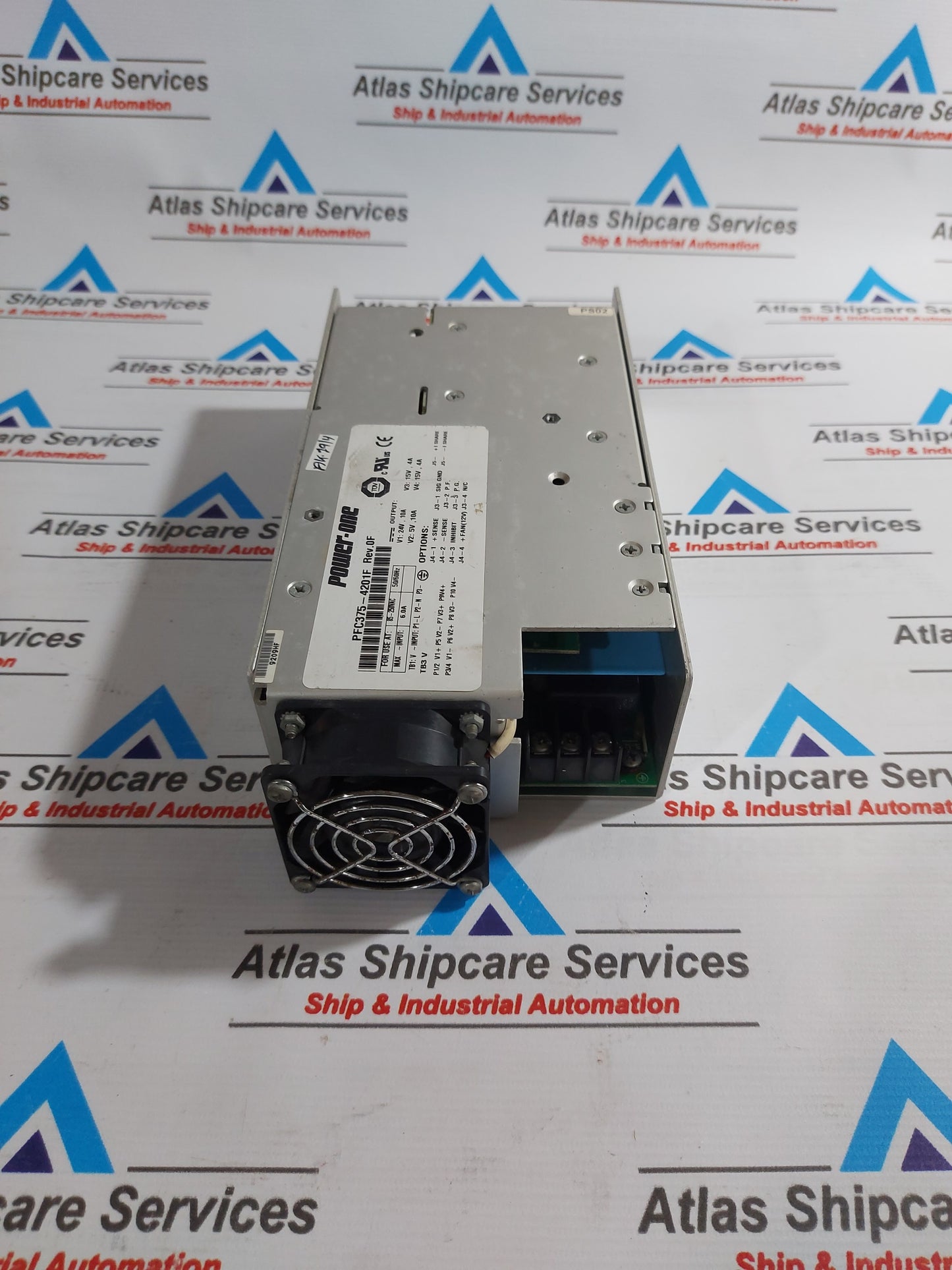 POWER-ONE PFC375-4201F POWER SUPPLY REV.0F