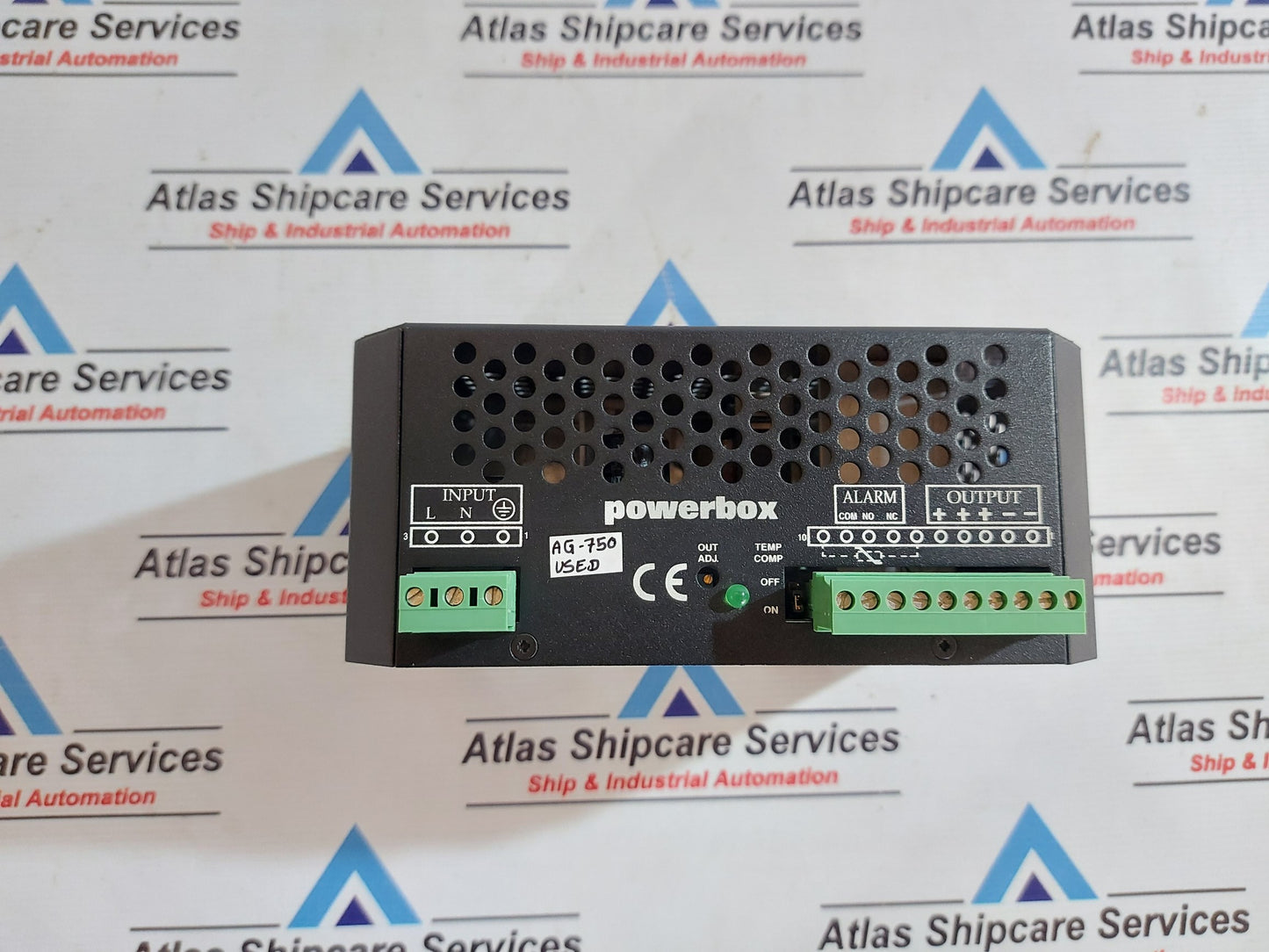 POWERBOX PCA5491RM AC/DC POWER CONVERTER 27.4VDC 10A 250W AG750