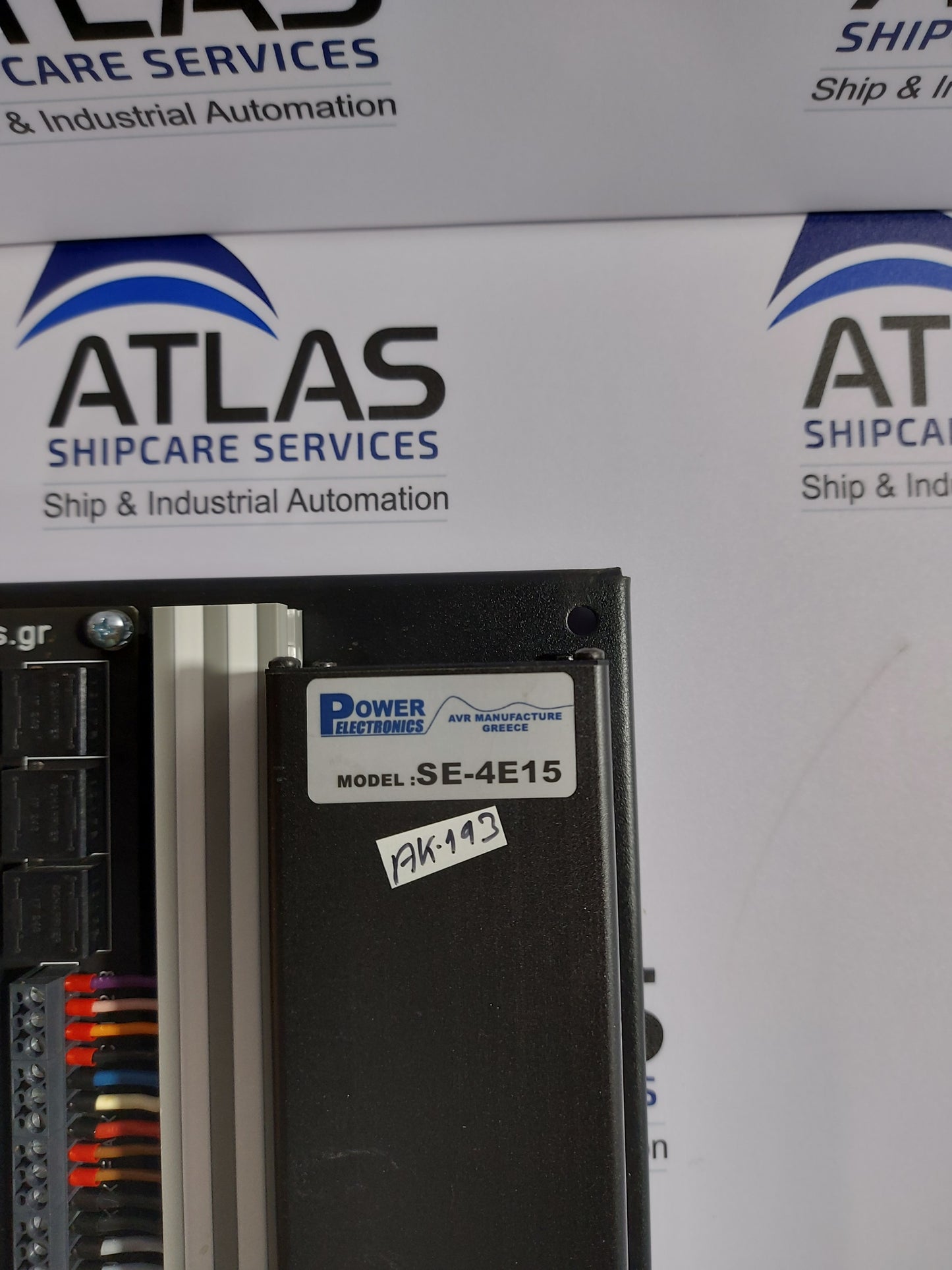 POWER ELECTRONICS SE-4E15 AUTOMATIC VOLTAGE REGULATOR