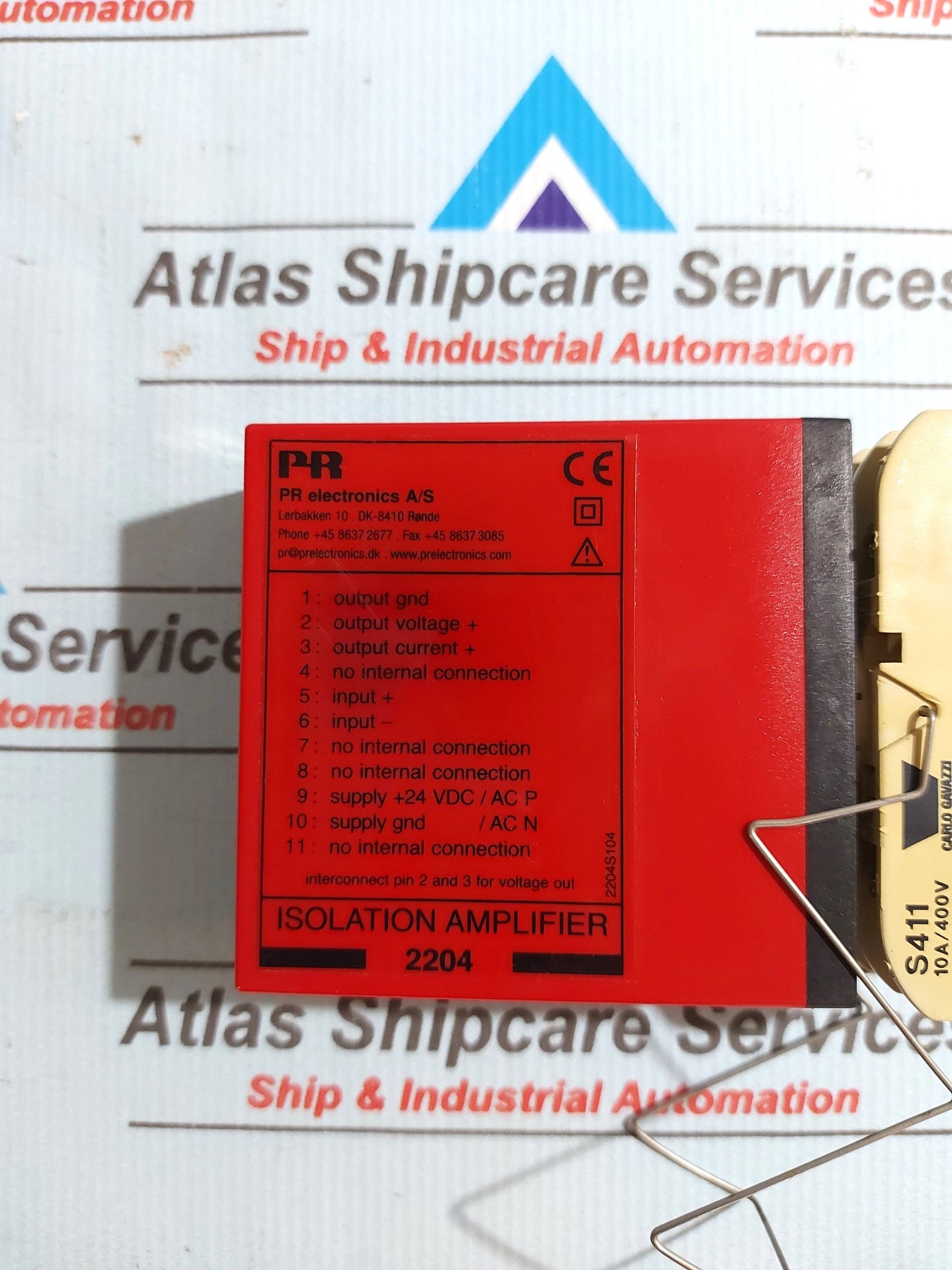 PR ELECTRONICS 2204 ISOLATION AMPLIFIER