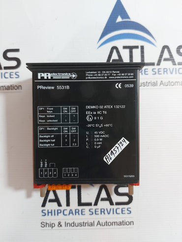 PR ELECTRONICS 5531B LCD DISPLAY 5531S203