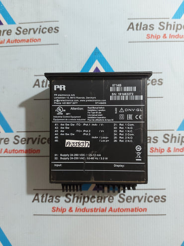 PR ELECTRONICS 5714B PROGRAMMABLE LED INDICATOR