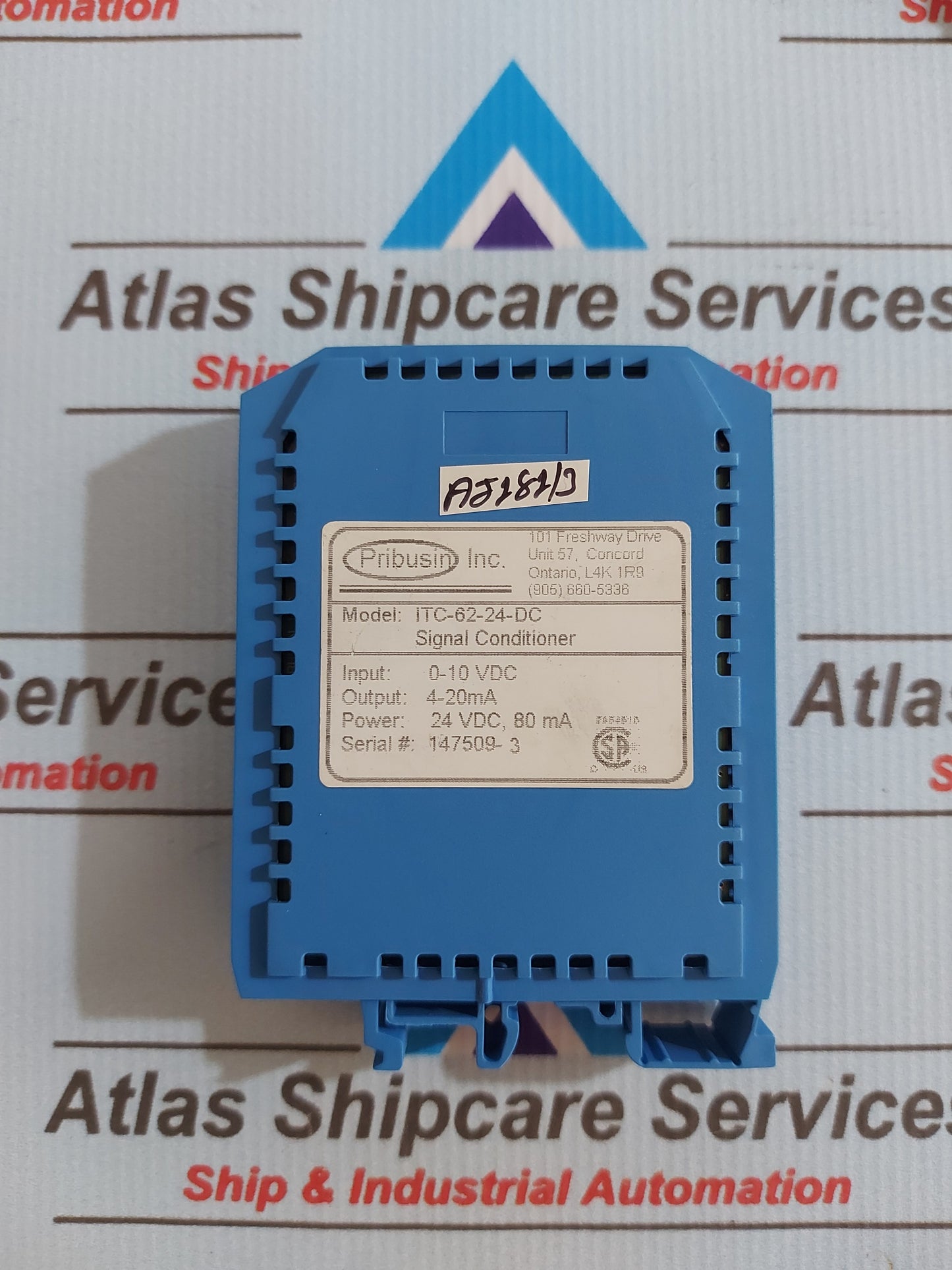 PRIBUSIN ITC-62-24-DC ISOLATED SIGNAL CONDITIONER