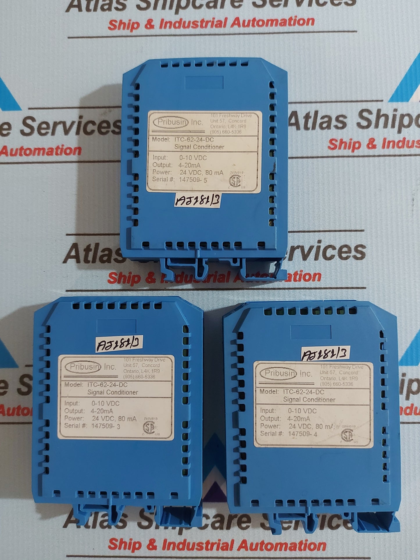 PRIBUSIN ITC-62-24-DC ISOLATED SIGNAL CONDITIONER