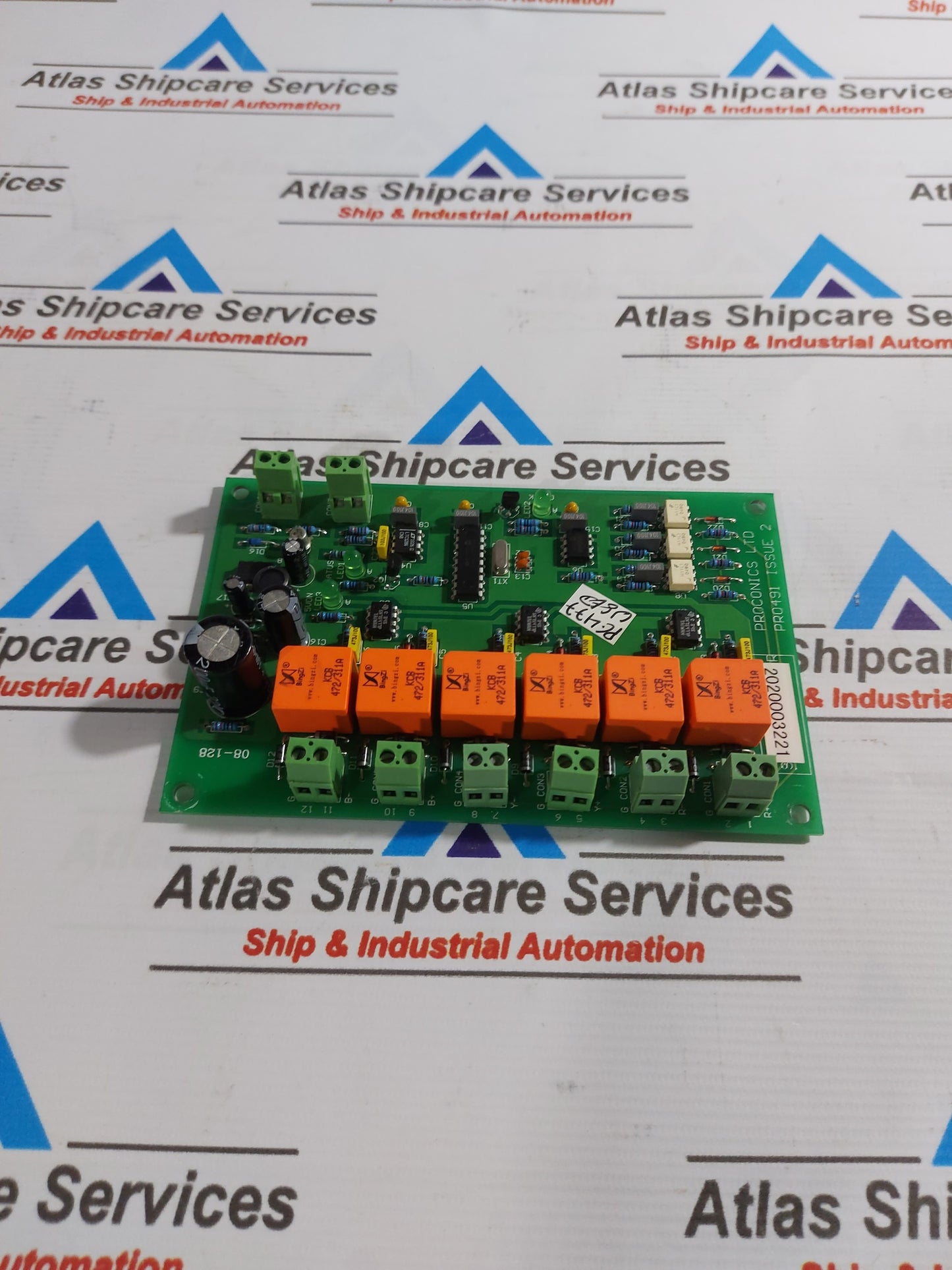 PROCONICS PRO491 ISSUE 2 FIRING CONTROL BOARD