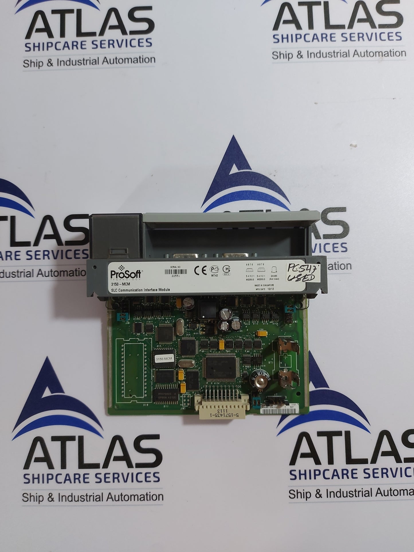 PROSOFT TECHNOLOGY 3150-MCM SLC COMMUNICATION INTERFACE MODULE