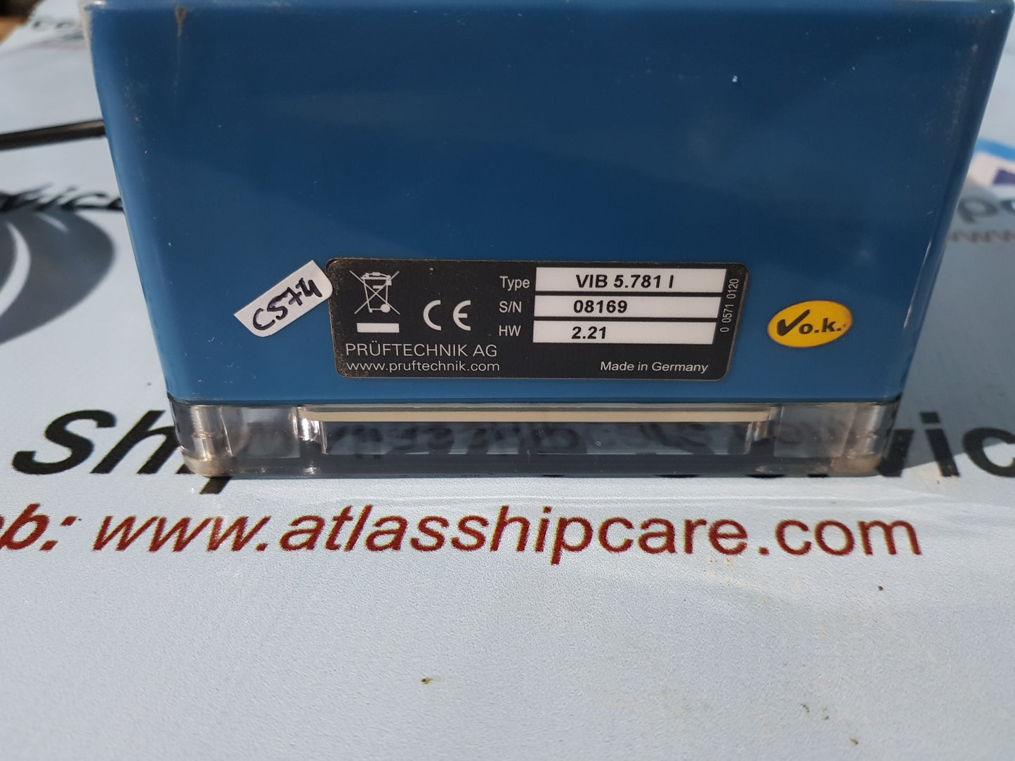 PRUFTECHNIK VIB 5.481 I VIBREX MACHINE SAFETY MONITERING