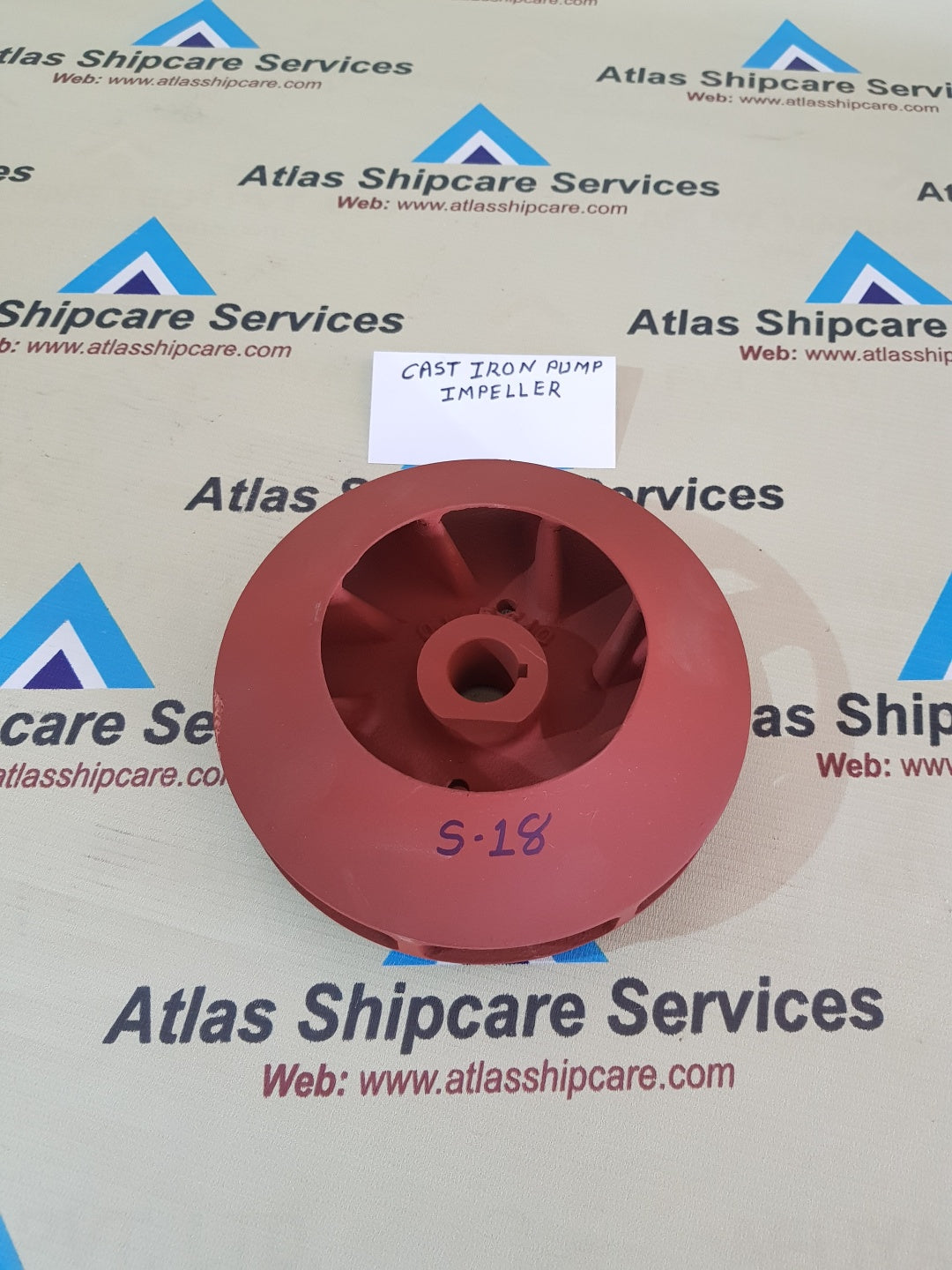 PUMP IMPELLER CAST IRON Q145F10