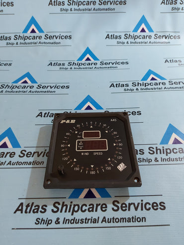 P & E A45B SOLID STATE WIND SPEED MONITOR PME-A45B-1003