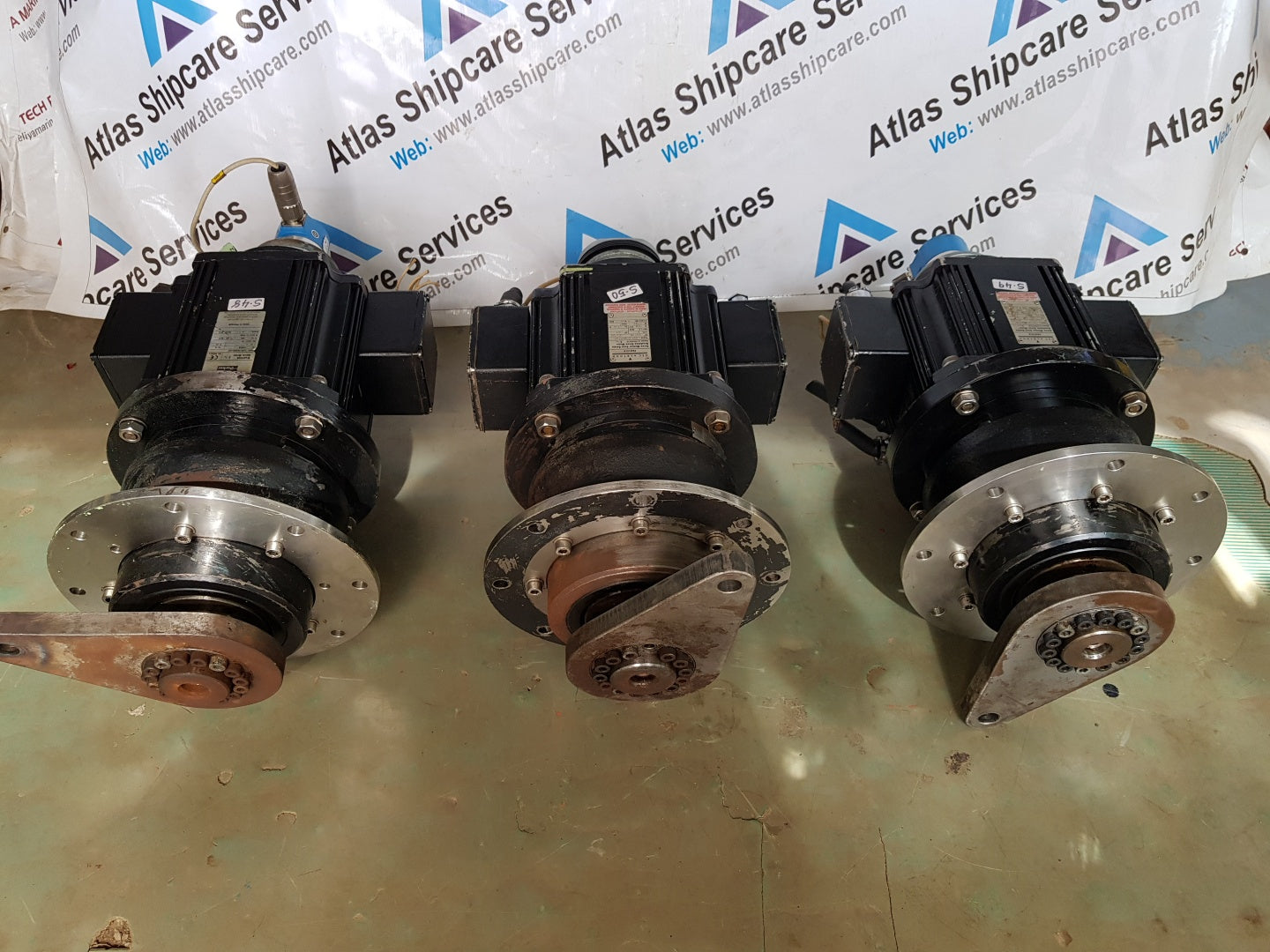 Parvex LS910EWR2402 Brushless Servo Motor