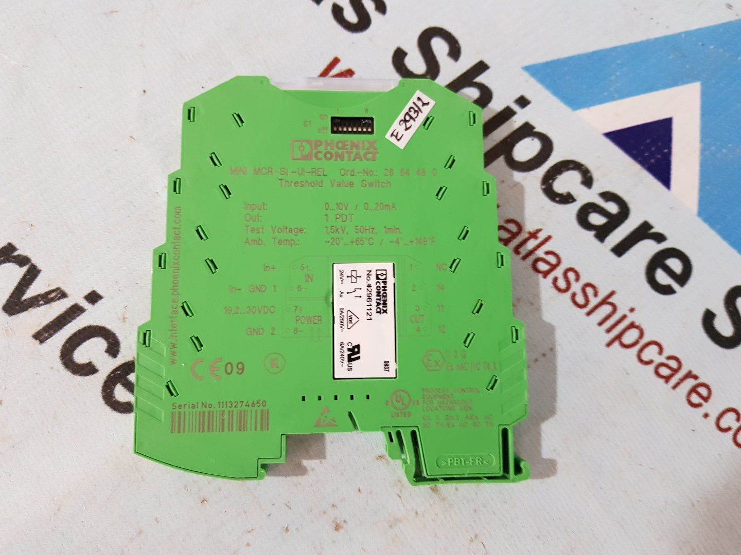 Phoenix Contact MINI MCR-SL-UI-REL Threshold Value Switch