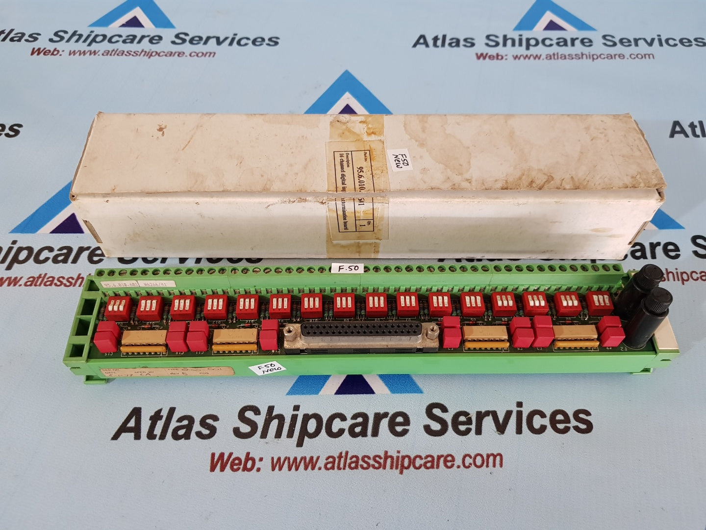 Praxis Automation 95.06.010.601 16 Channel Digital Input Termination Board
