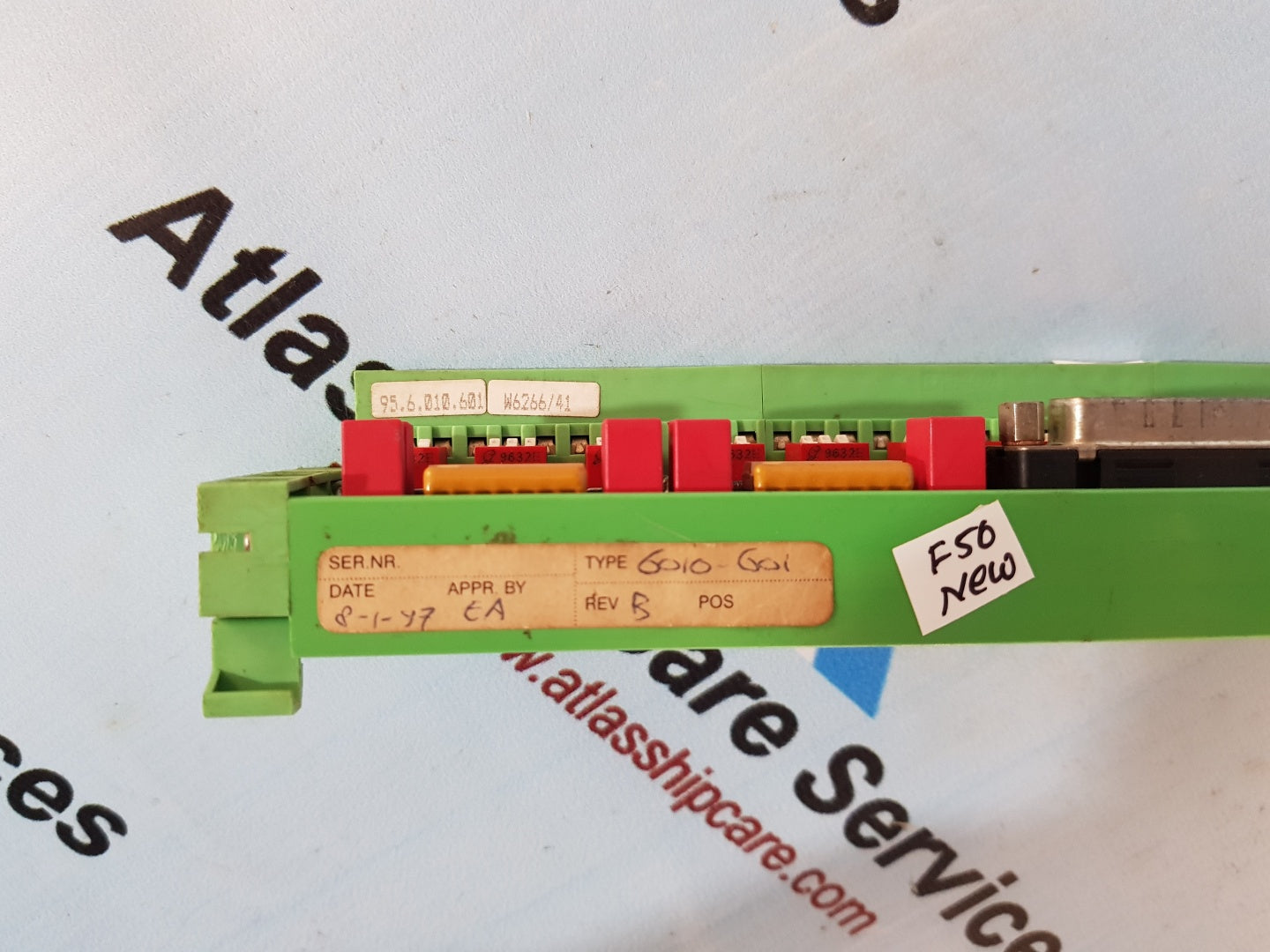 Praxis Automation 95.06.010.601 16 Channel Digital Input Termination Board