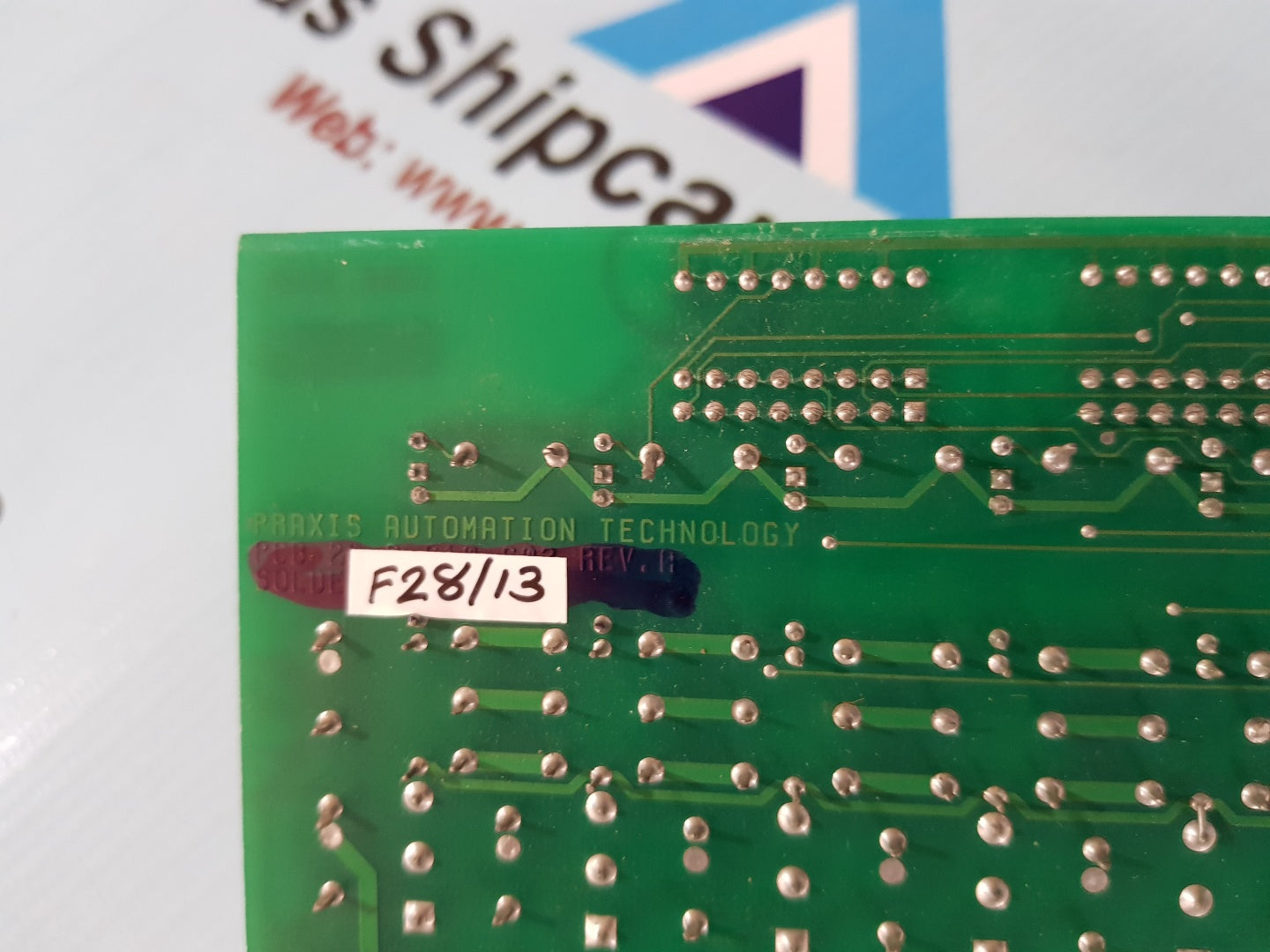 Praxis Automation 95.6.010.602 Rev.A Pc Board