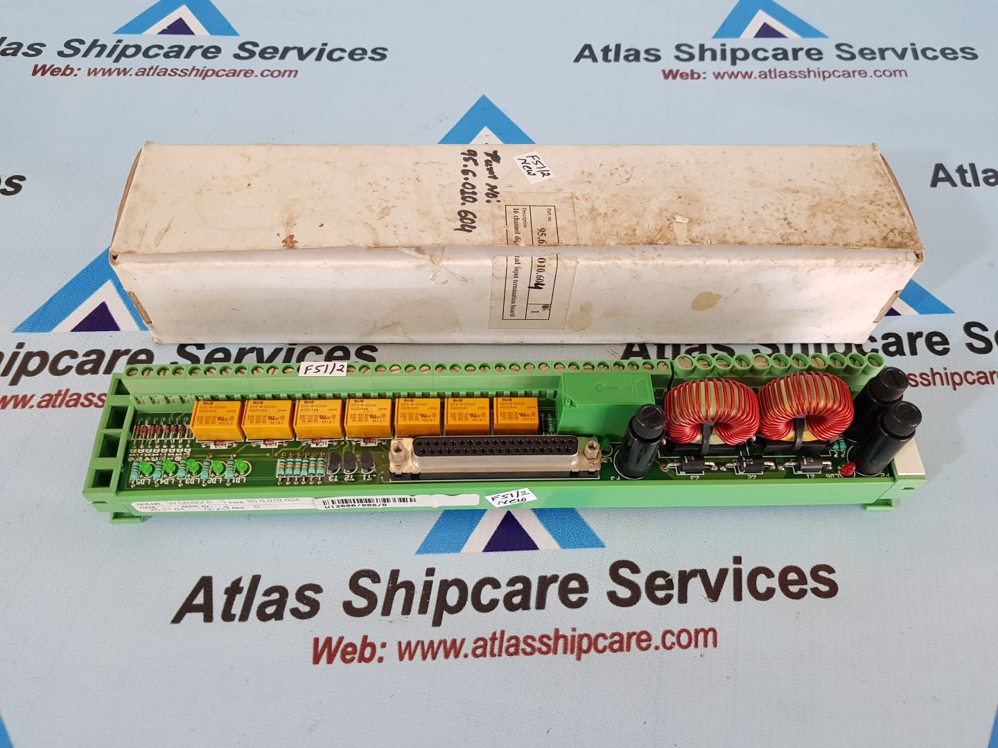Praxis Automation 95.6.010.604 16 Channel Digital Input Termination Board