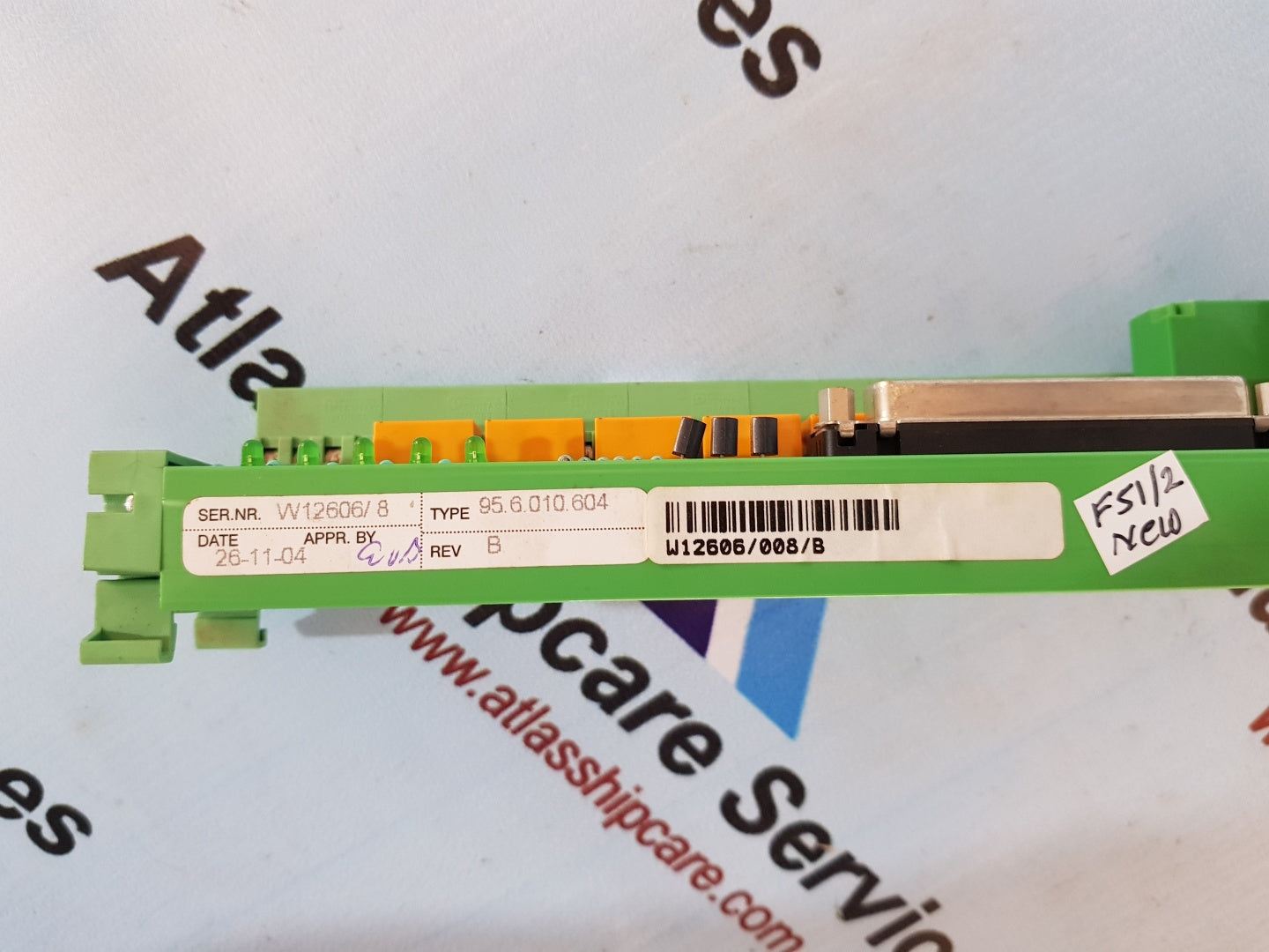 Praxis Automation 95.6.010.604 16 Channel Digital Input Termination Board