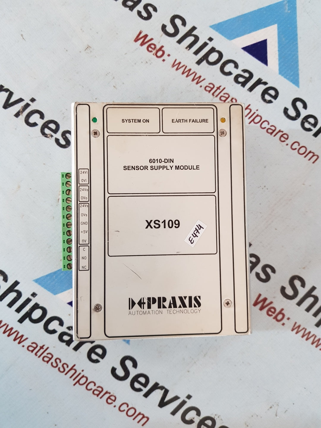 Praxis Automation XS109 Sensor Supply Module