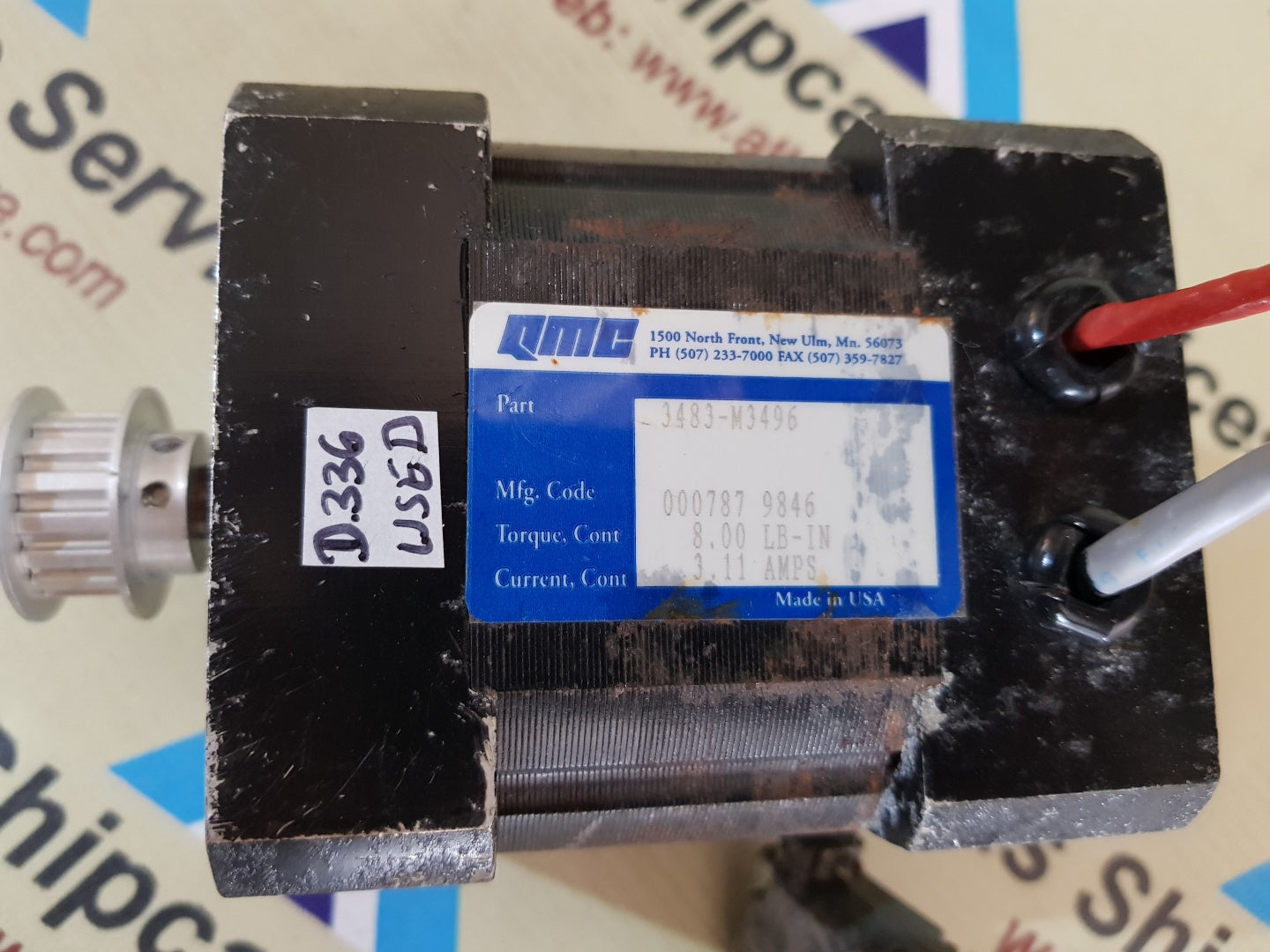 QMC 3483-M3496 SERVO MOTOR