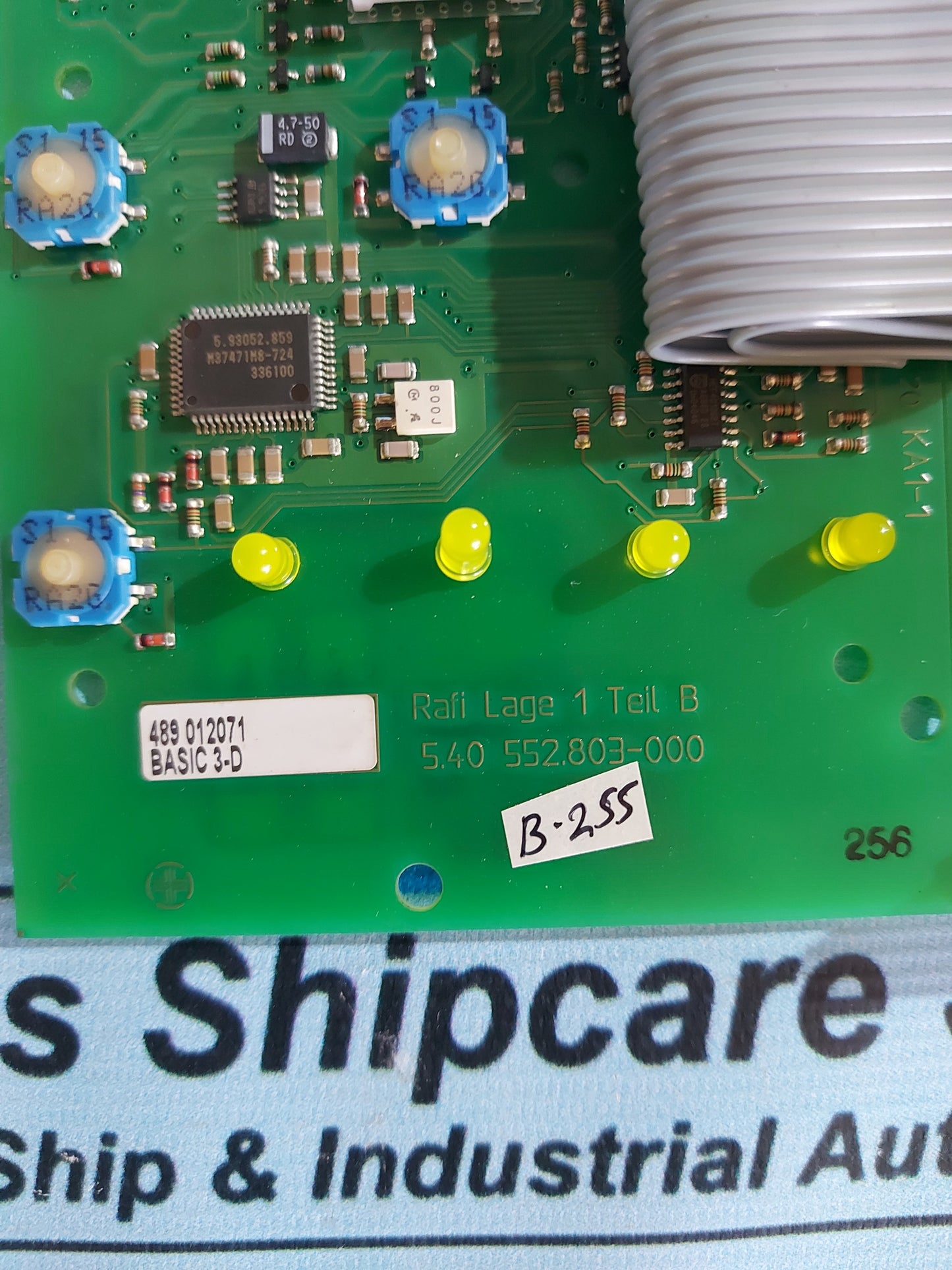 RAFI LAGE 5.40 552.803-000 PCB CARD