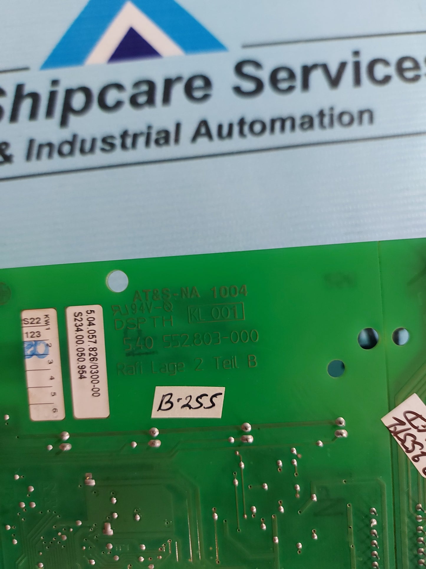 RAFI LAGE 5.40 552.803-000 PCB CARD