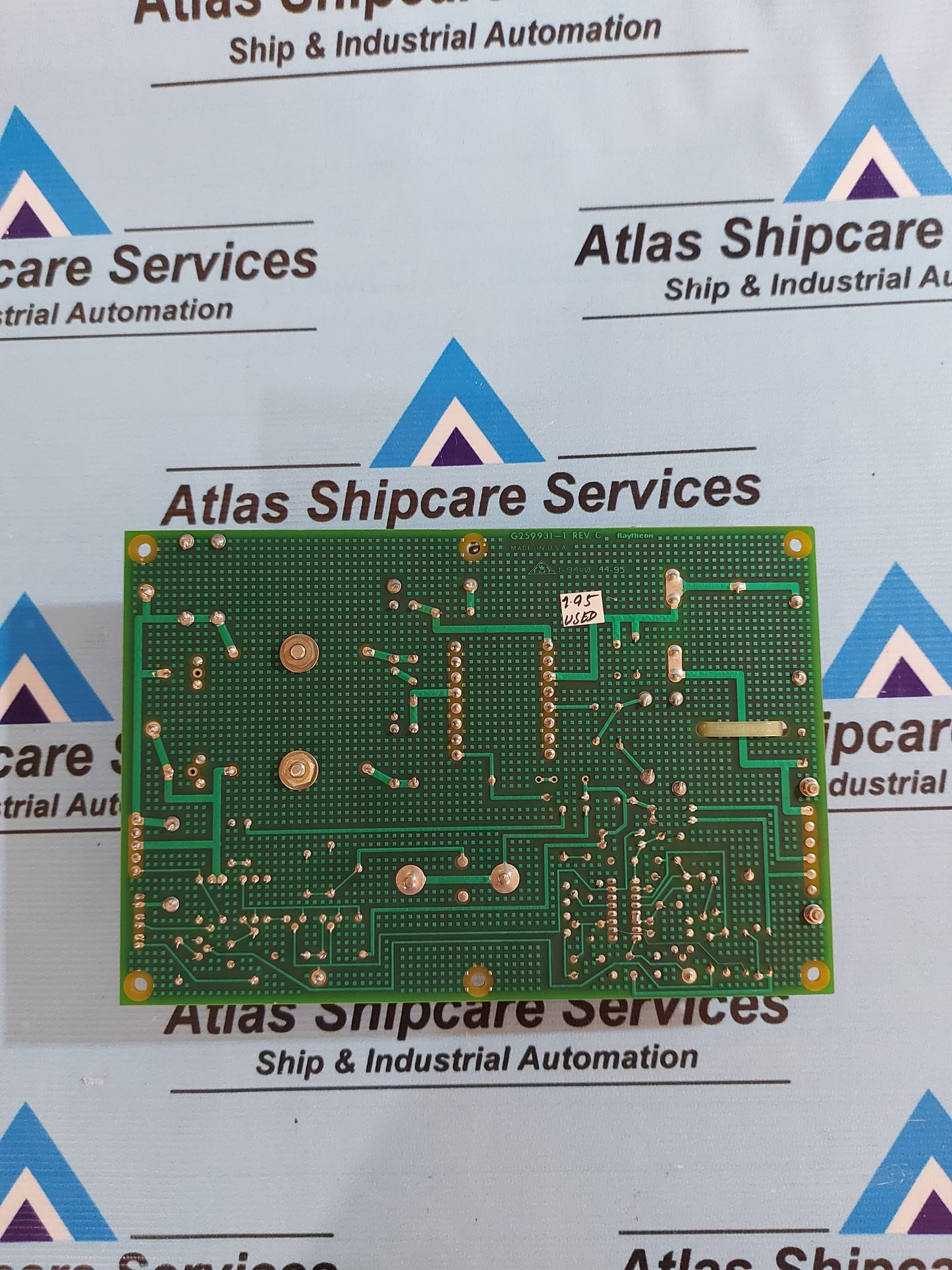 RAYTHEON G259933-1 VIDEO DISPLAY PCB CARD