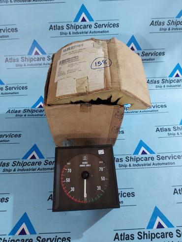 RAYTHEON NB09-066.00-035 RUDDER ANGLE INDICATOR