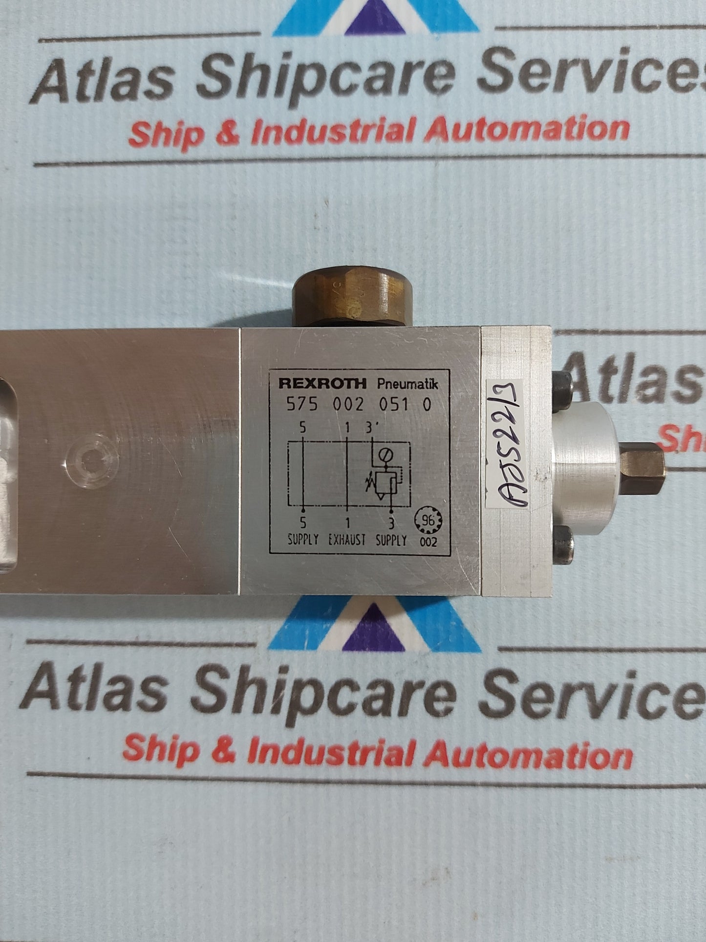REXROTH 575 002 051 0 SINGLE SOLENOID VALVE