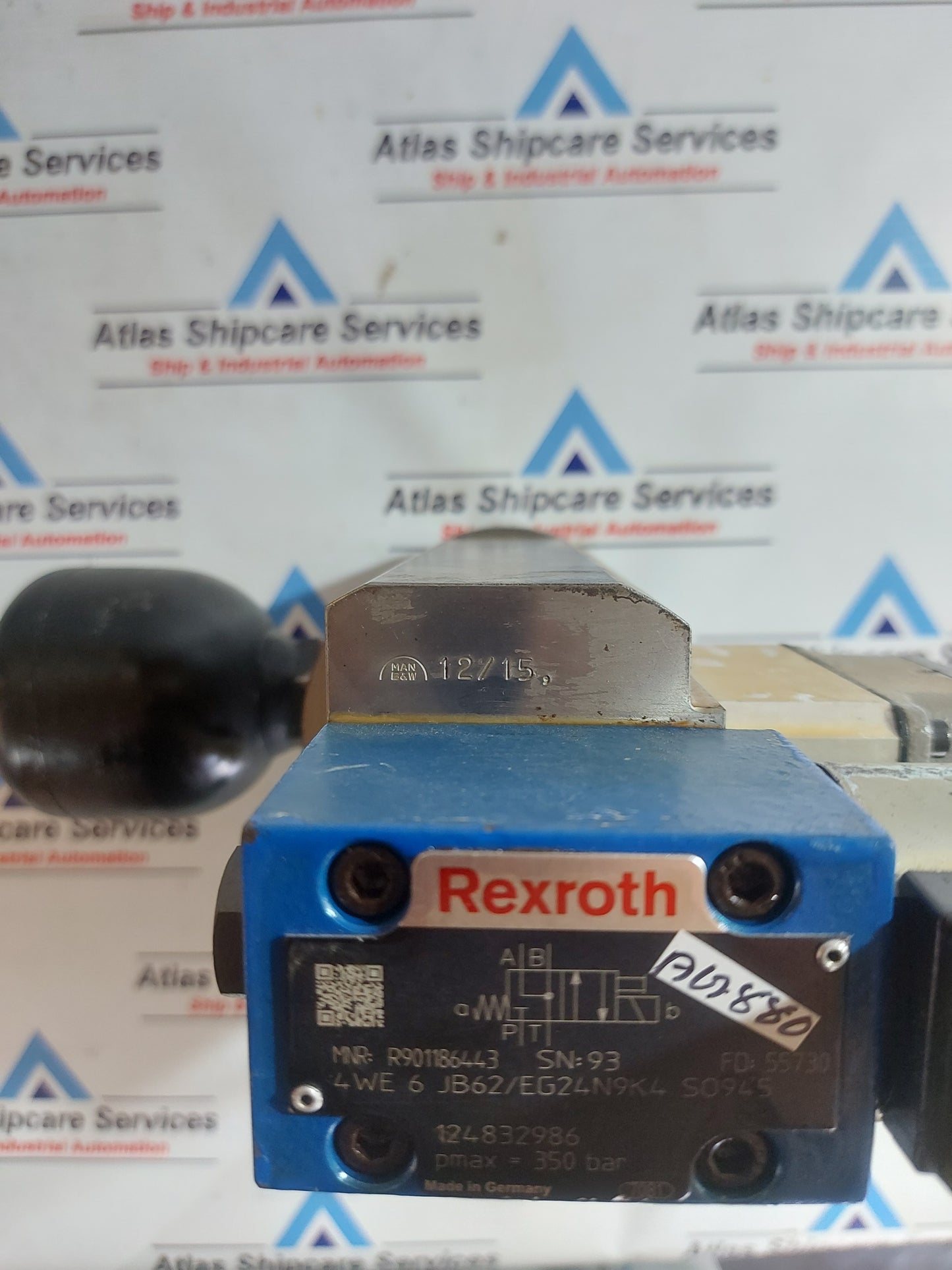 REXROTH R901186443 SOLENOID VALVE 4 WE 6 JB62/EG24N9K4 SO945