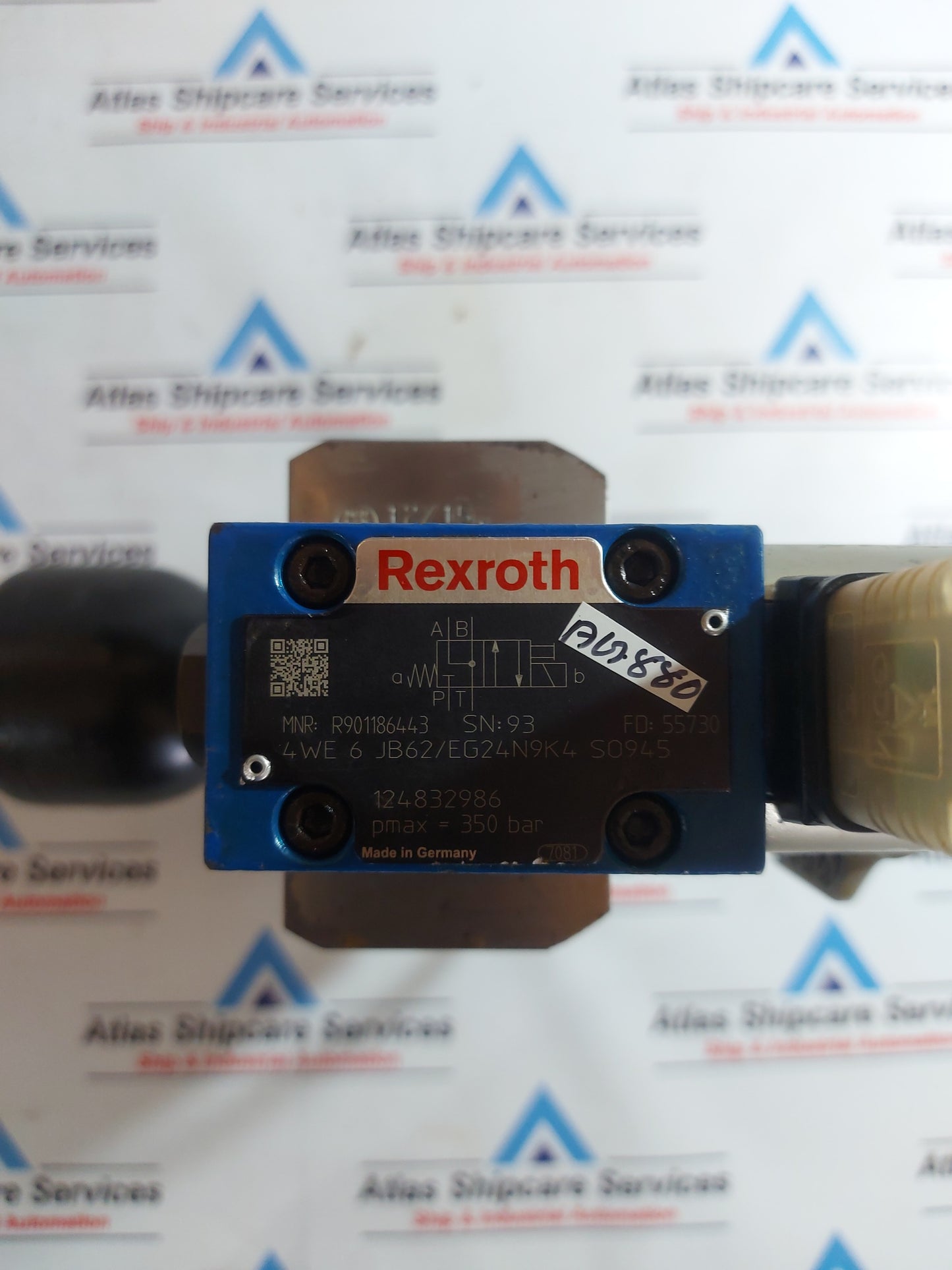 REXROTH R901186443 SOLENOID VALVE 4 WE 6 JB62/EG24N9K4 SO945