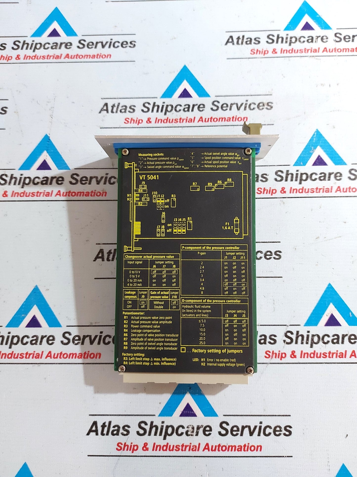 REXROTH VT 5041-25/3 AMPLIFIER CARD