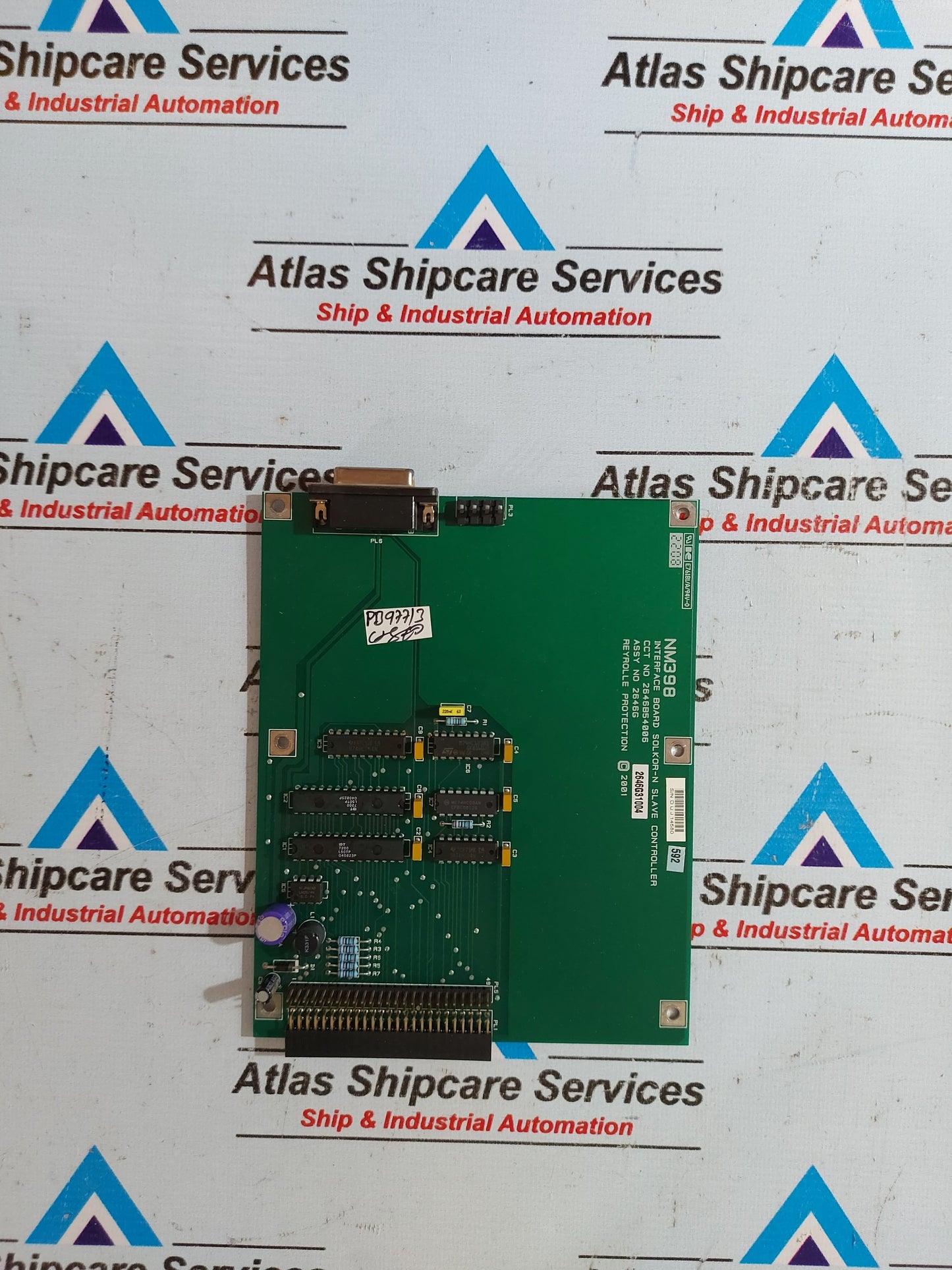 REYROLLE NM398 INTERFACE BOARD SOLKOR-N SLAVE CONTROLLER