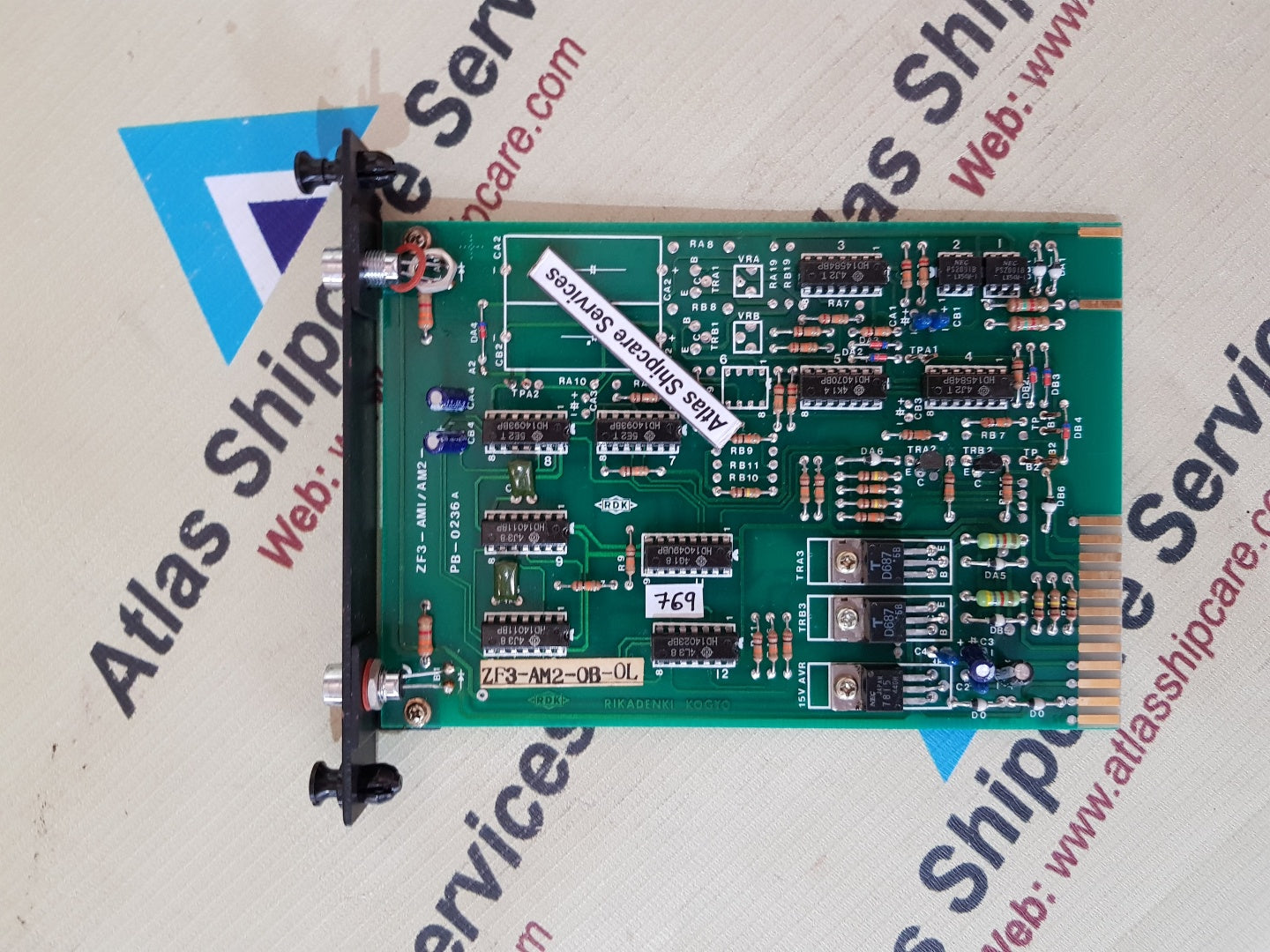 RIKADENKI KOGYO ZF3-AM2-OB-OL PCB CARD
