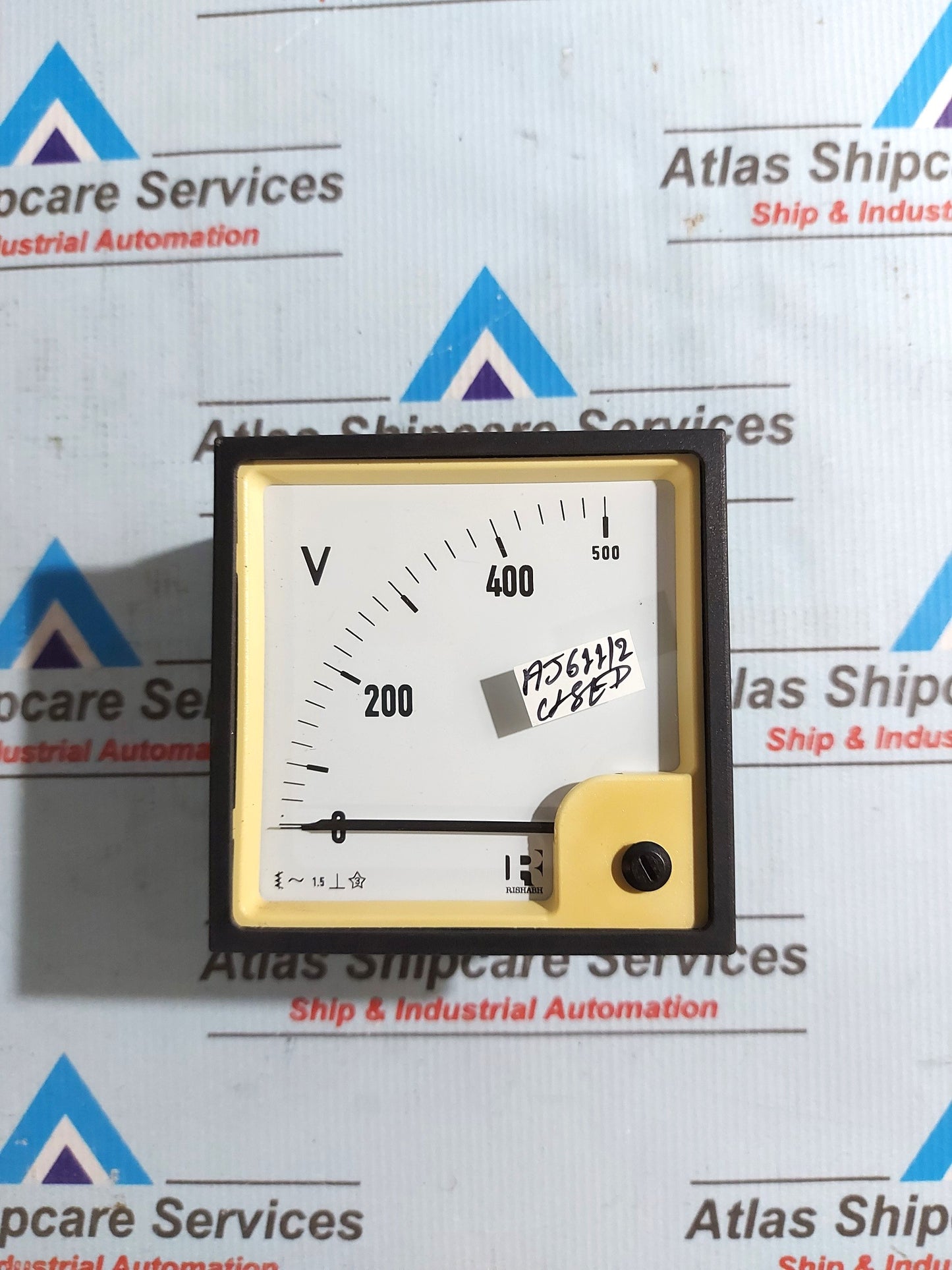 RISHABH EQ96 ANALOG VOLTMETER 0-500V