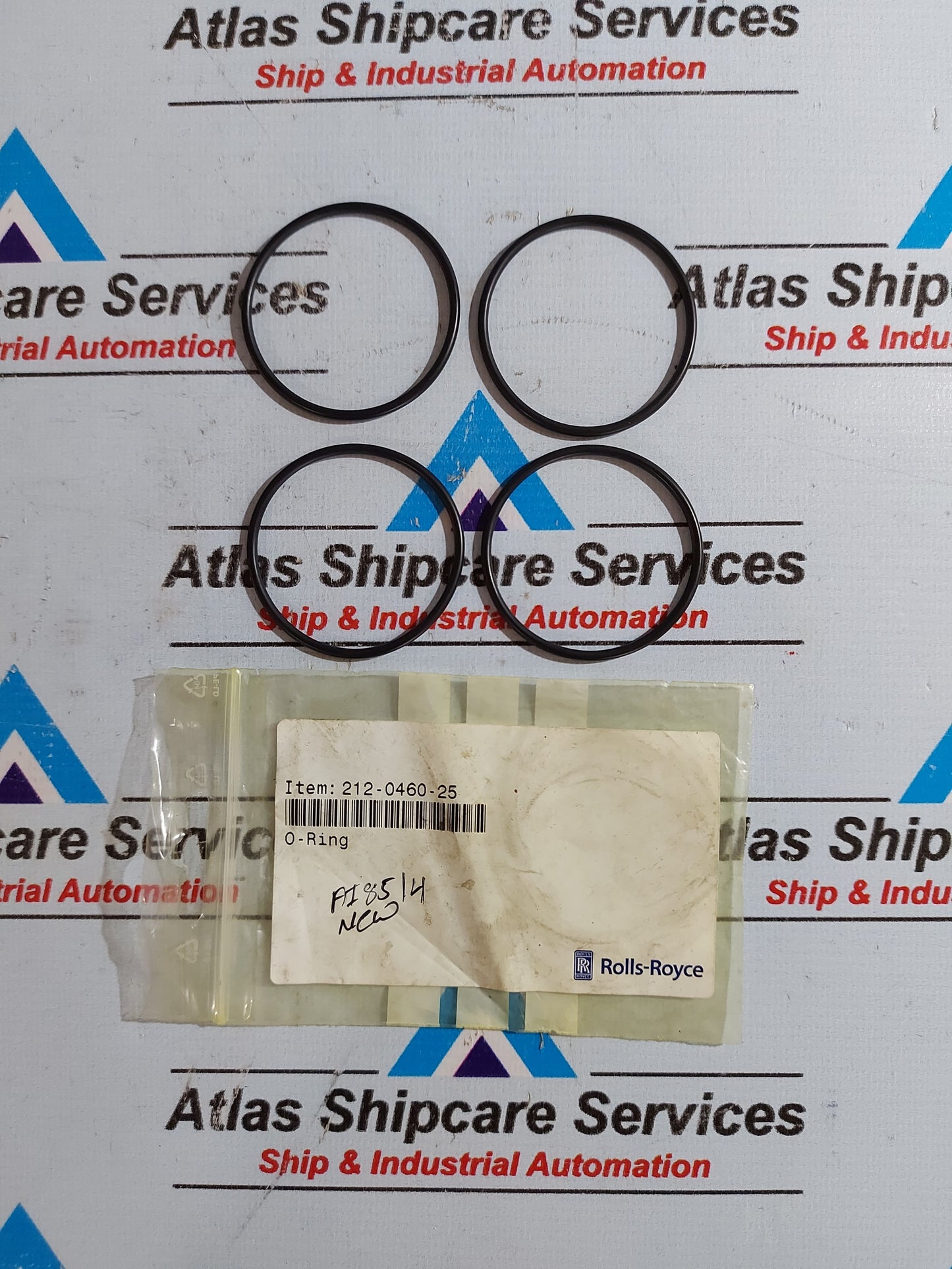 ROLLS-ROYCE 212-0460-25 O-RING