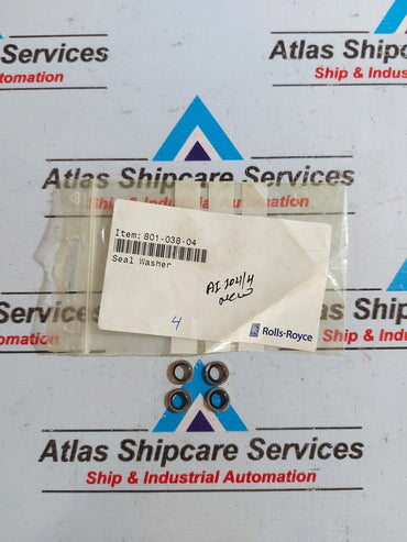ROLLS-ROYCE 801-038-04 SEAL WASHER